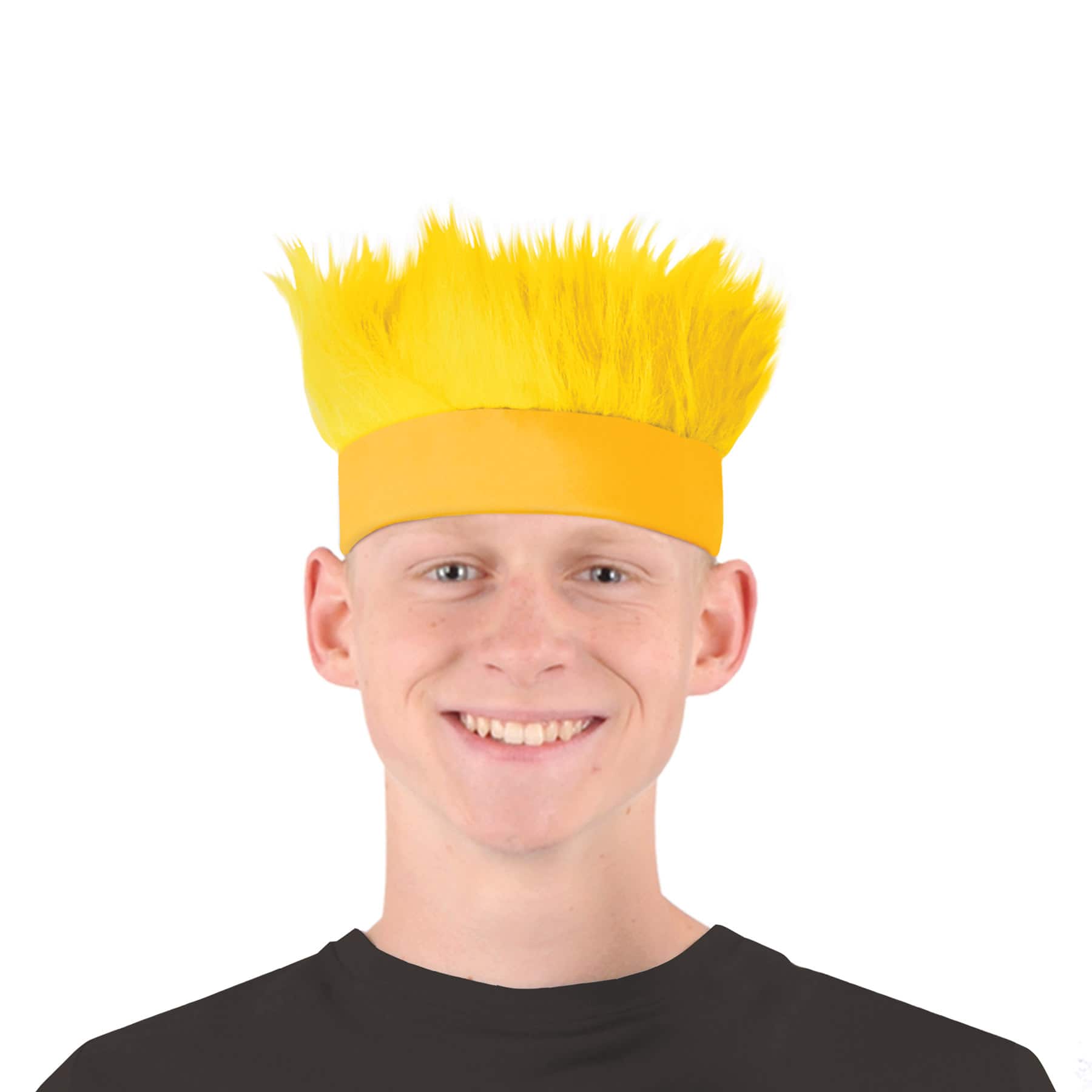 Beistle Yellow Hairy Headbands, 2ct.