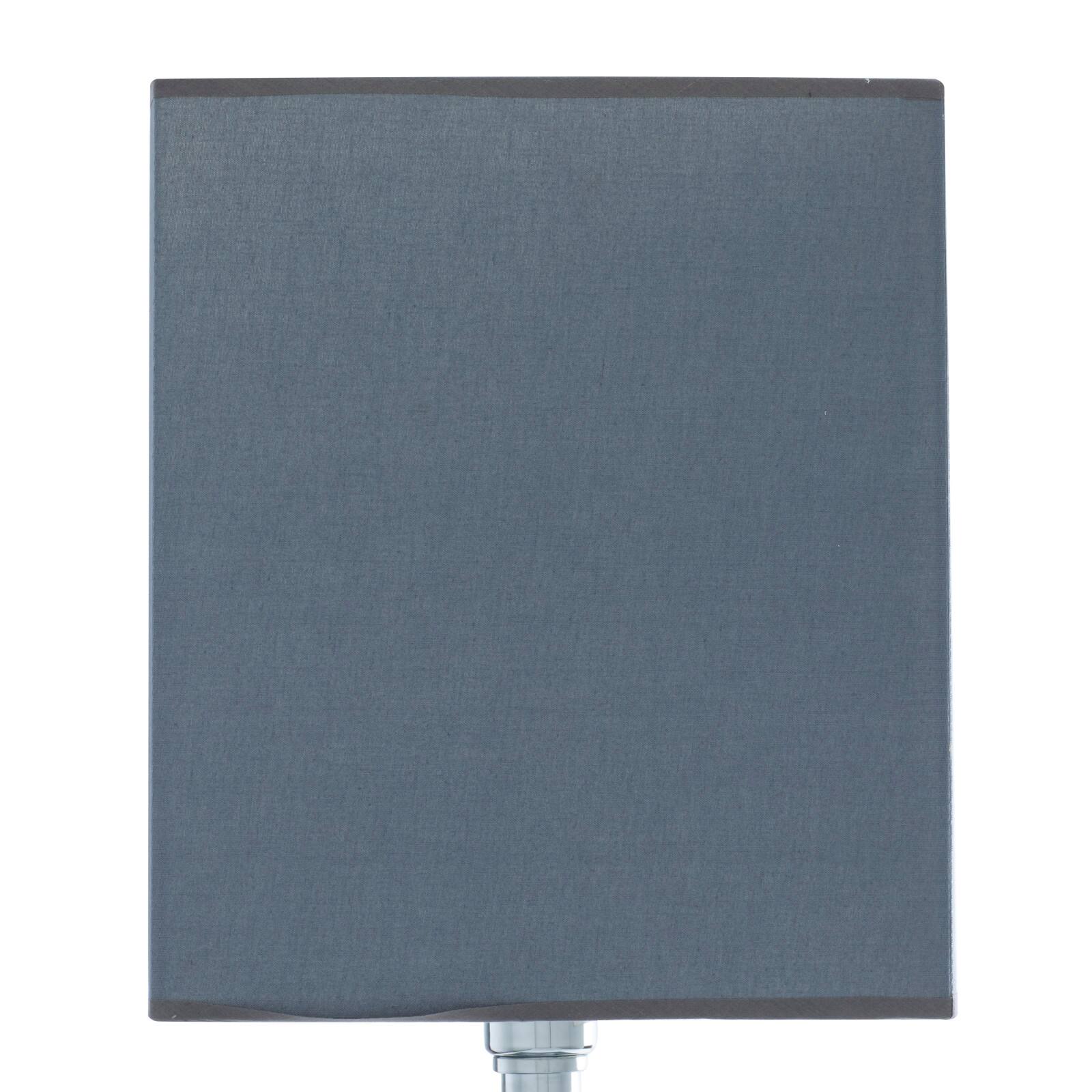 31" Gray Glass Glam Table Lamp
