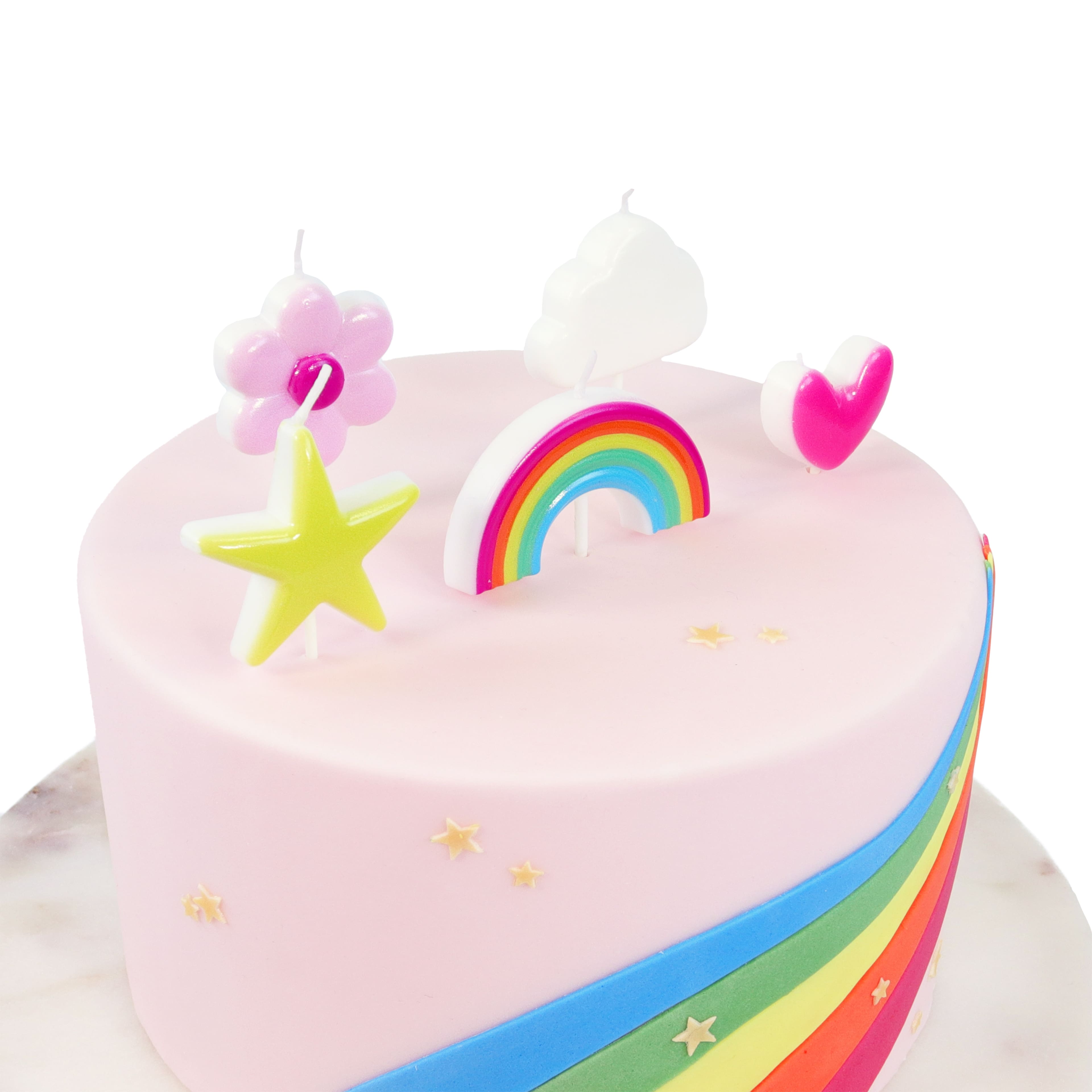 PME Party® Rainbow Birthday Candle Set