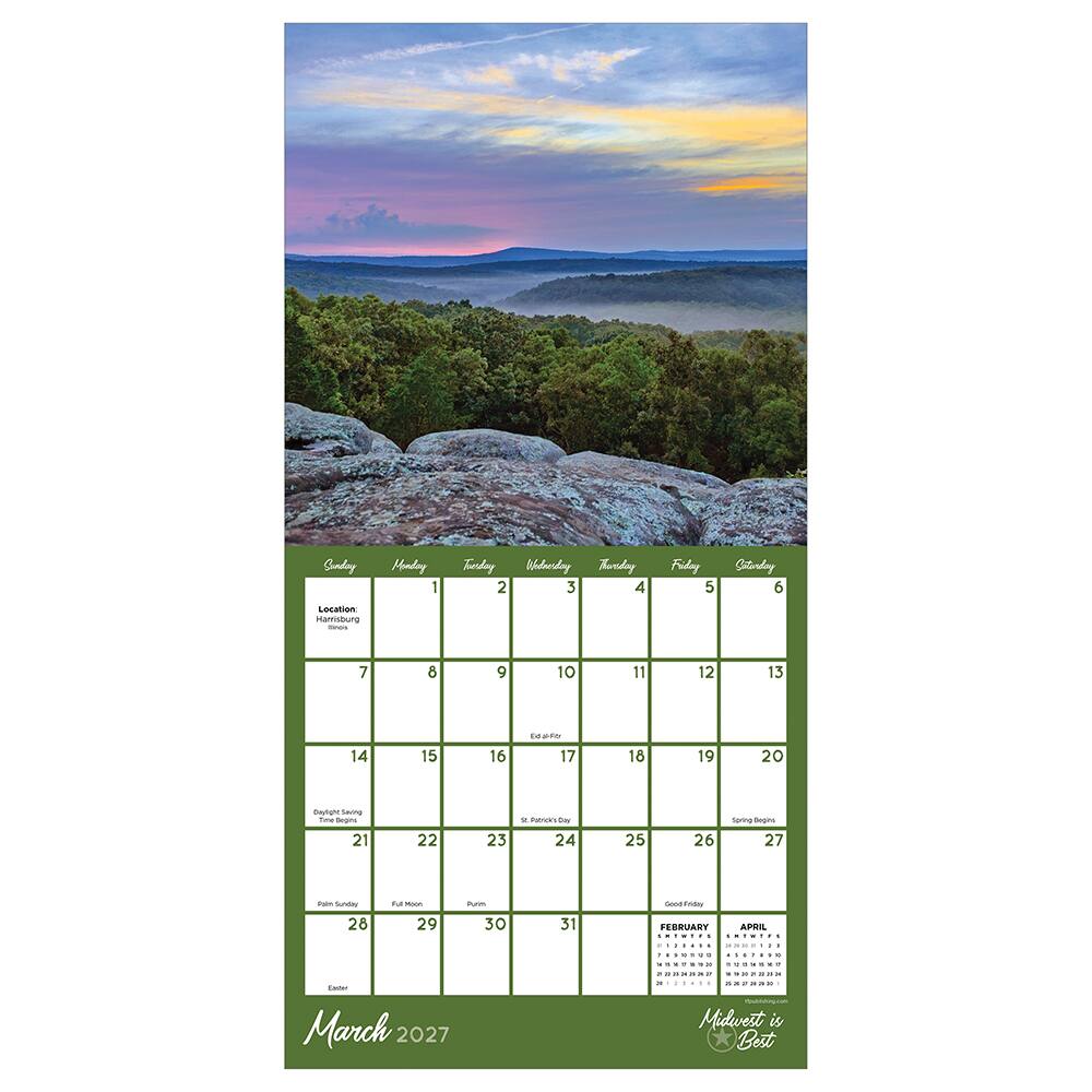 2027 Midwest Is Best Mini Calendar