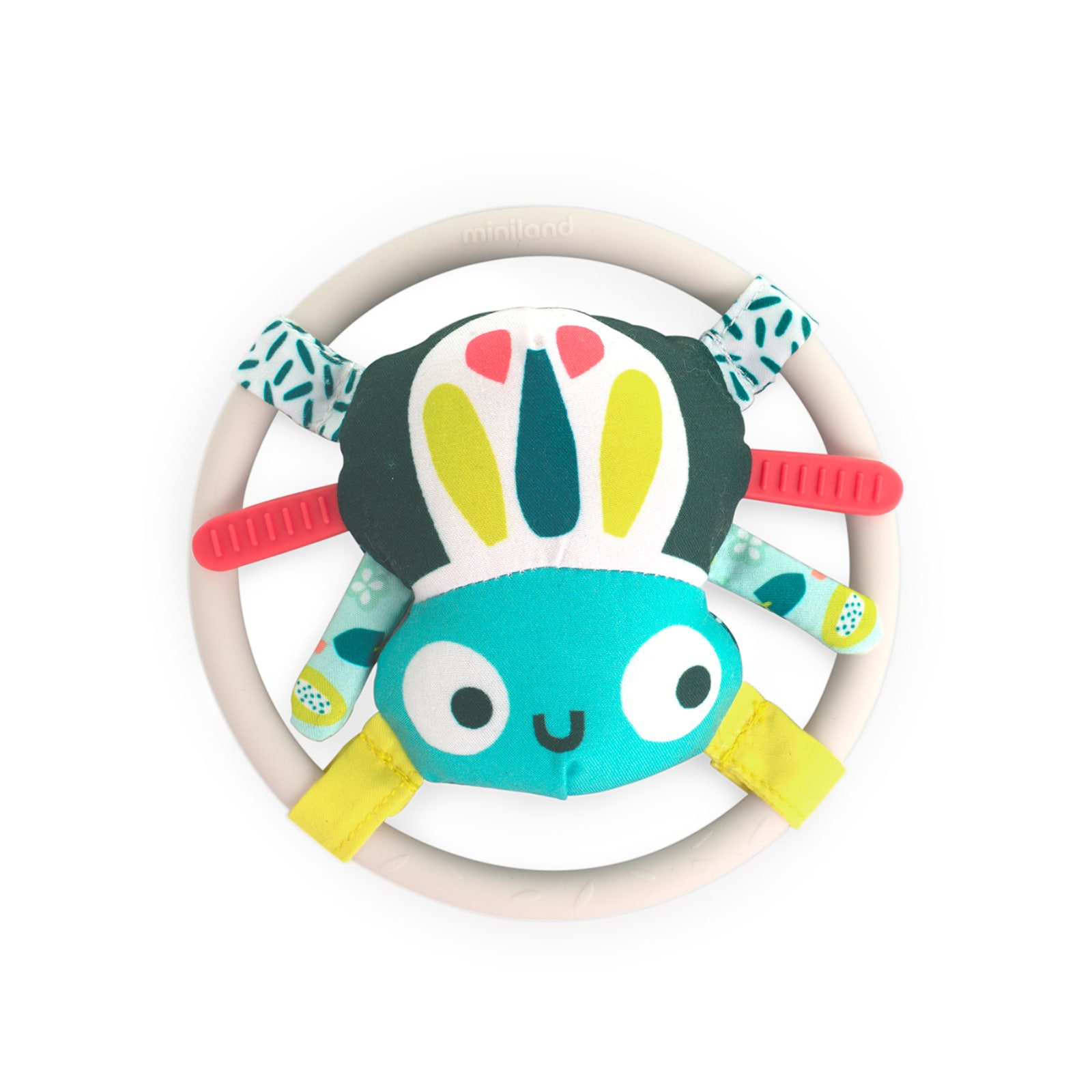 Miniland Feel to Learn Spider Rattle