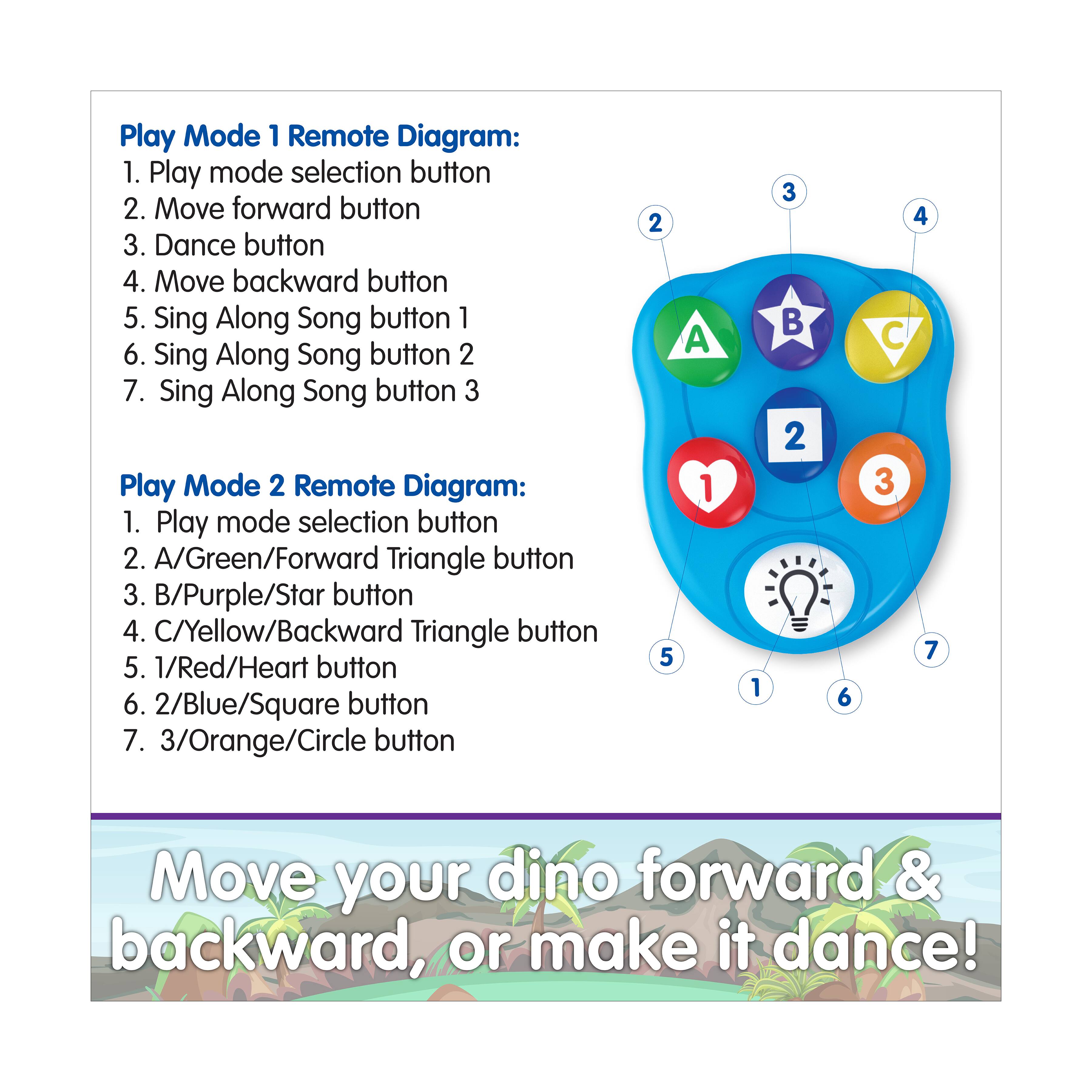 Remote Control Dancing Dino