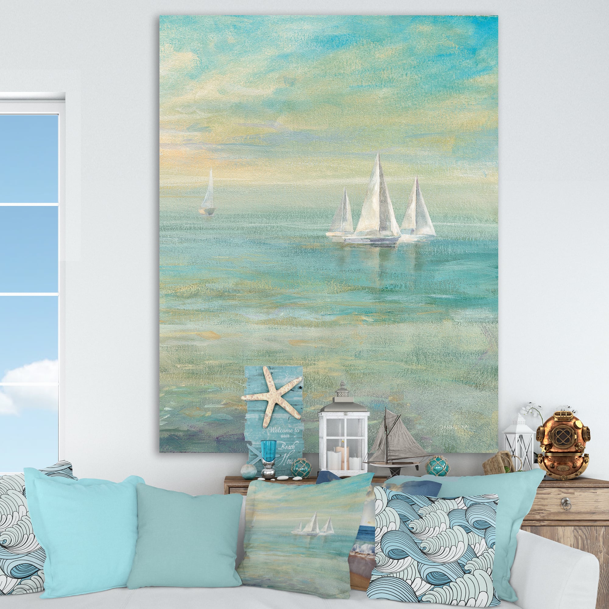 Designart - Sunrise Boat II