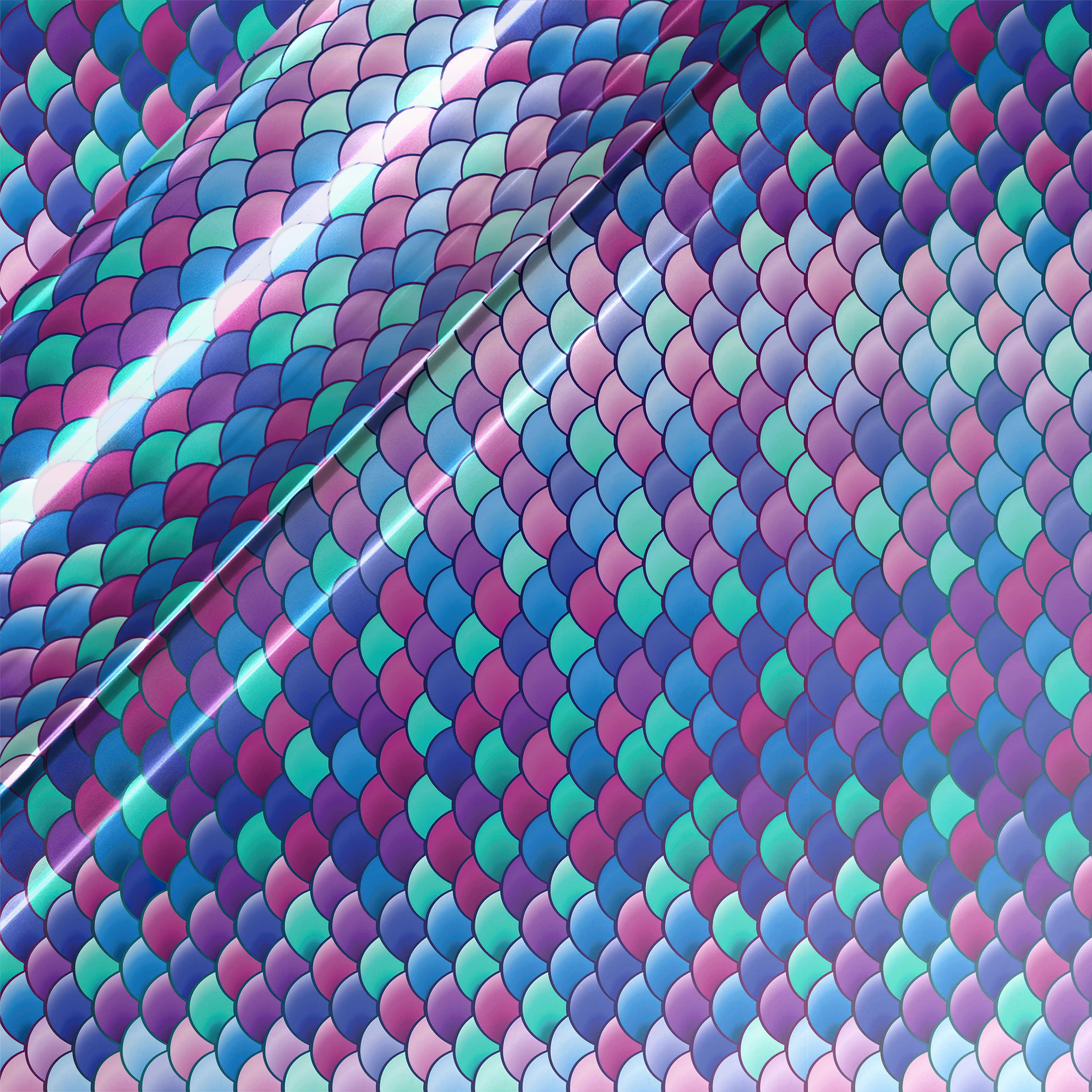 Siser® EasyPatterns® Plus Mermaid Scales Heat Transfer Vinyl