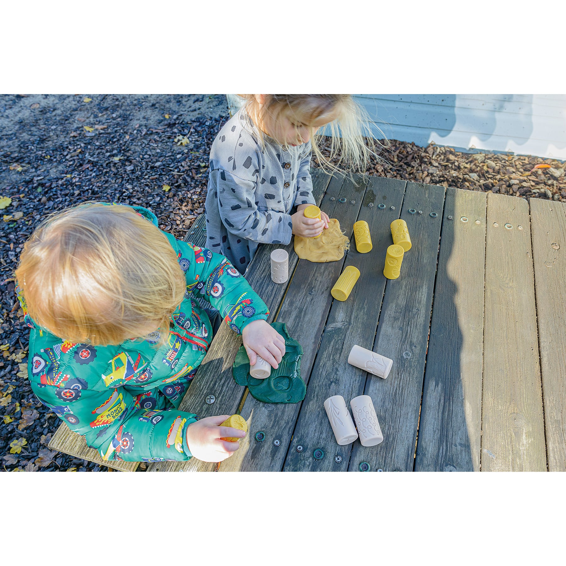 Yellow Door 3" Cream Let's Roll Pond Life Rollers Set