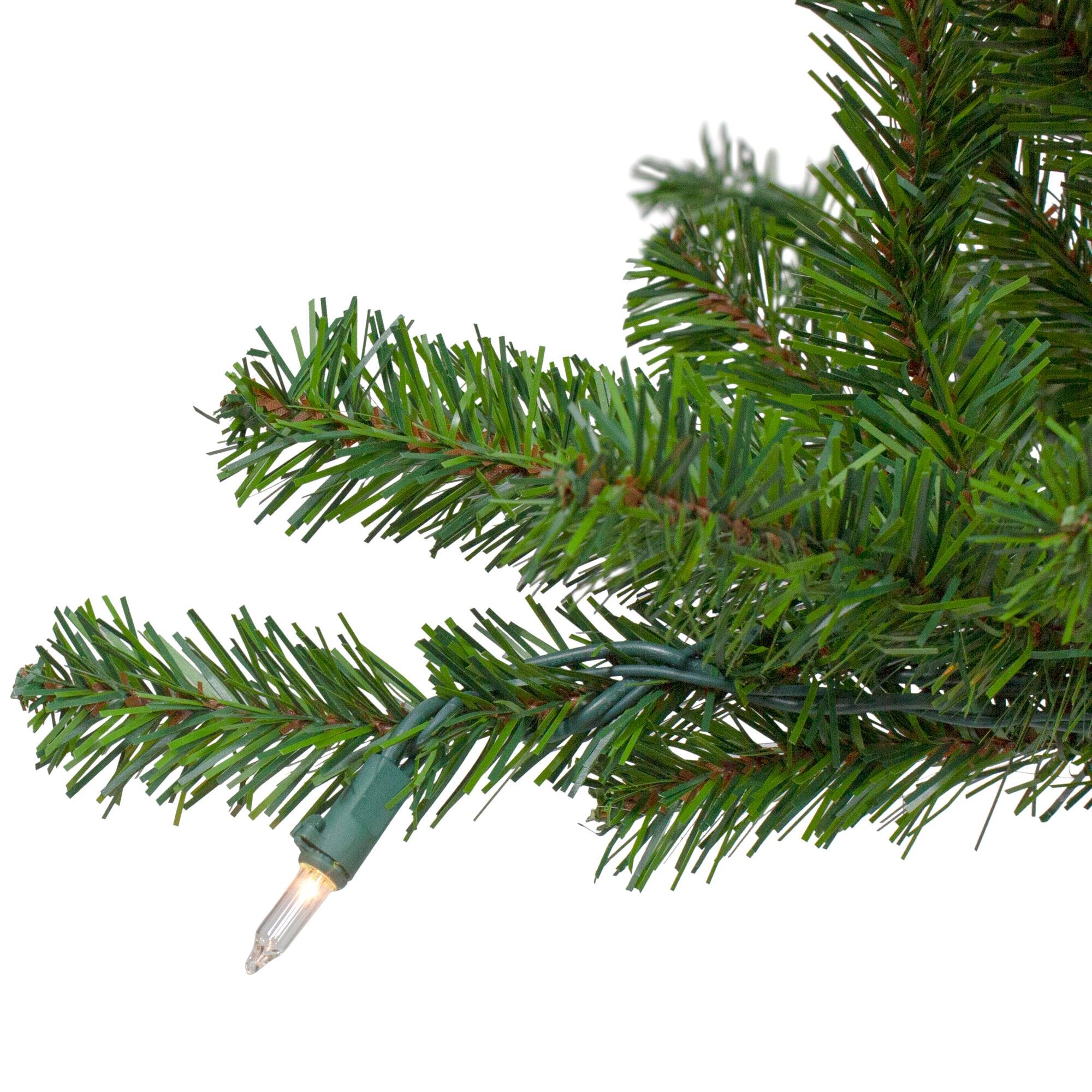 4ft. Pre-Lit Alpine Artificial Christmas Tree, Clear Lights