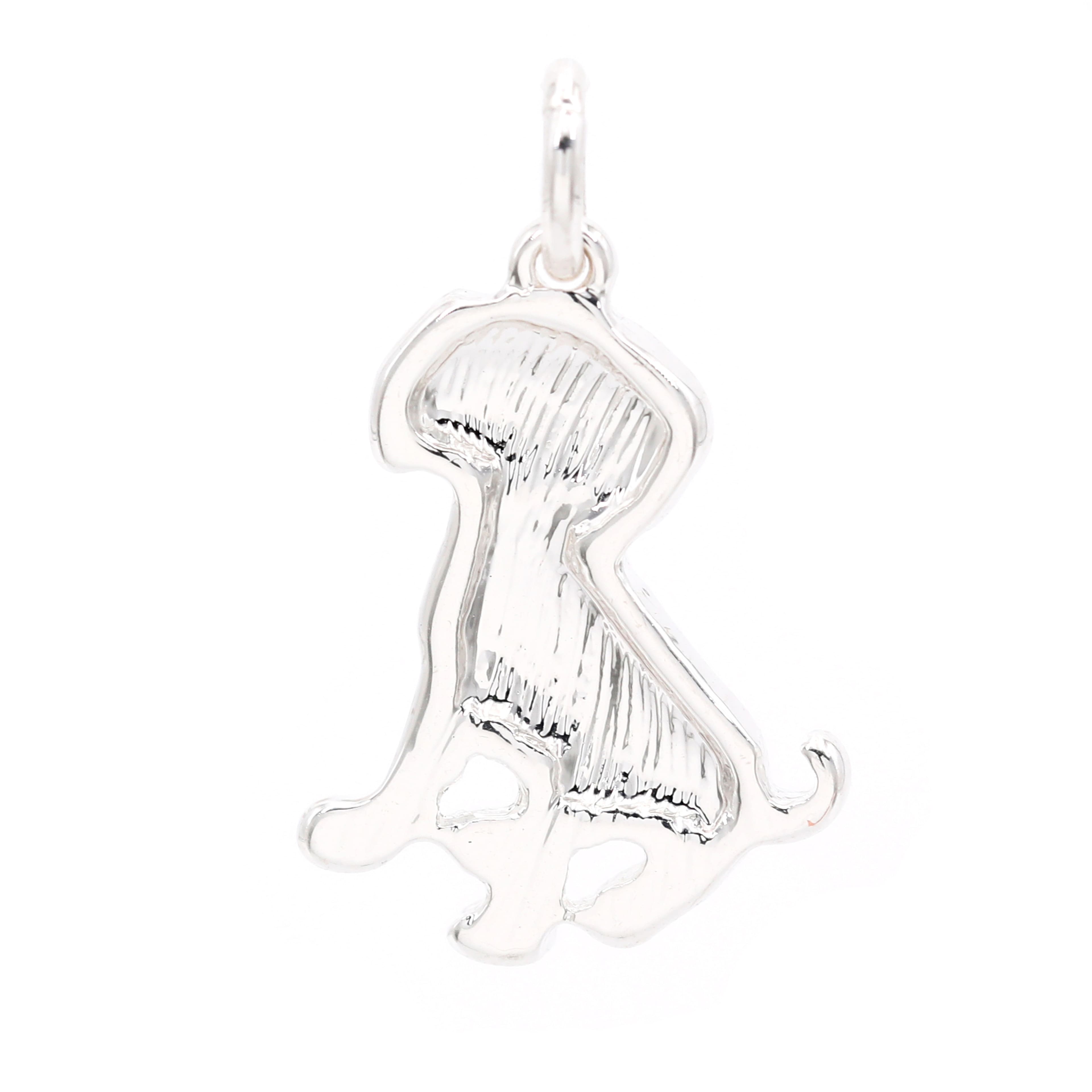 Silver Plated Dog Charm by Bead Landing™
