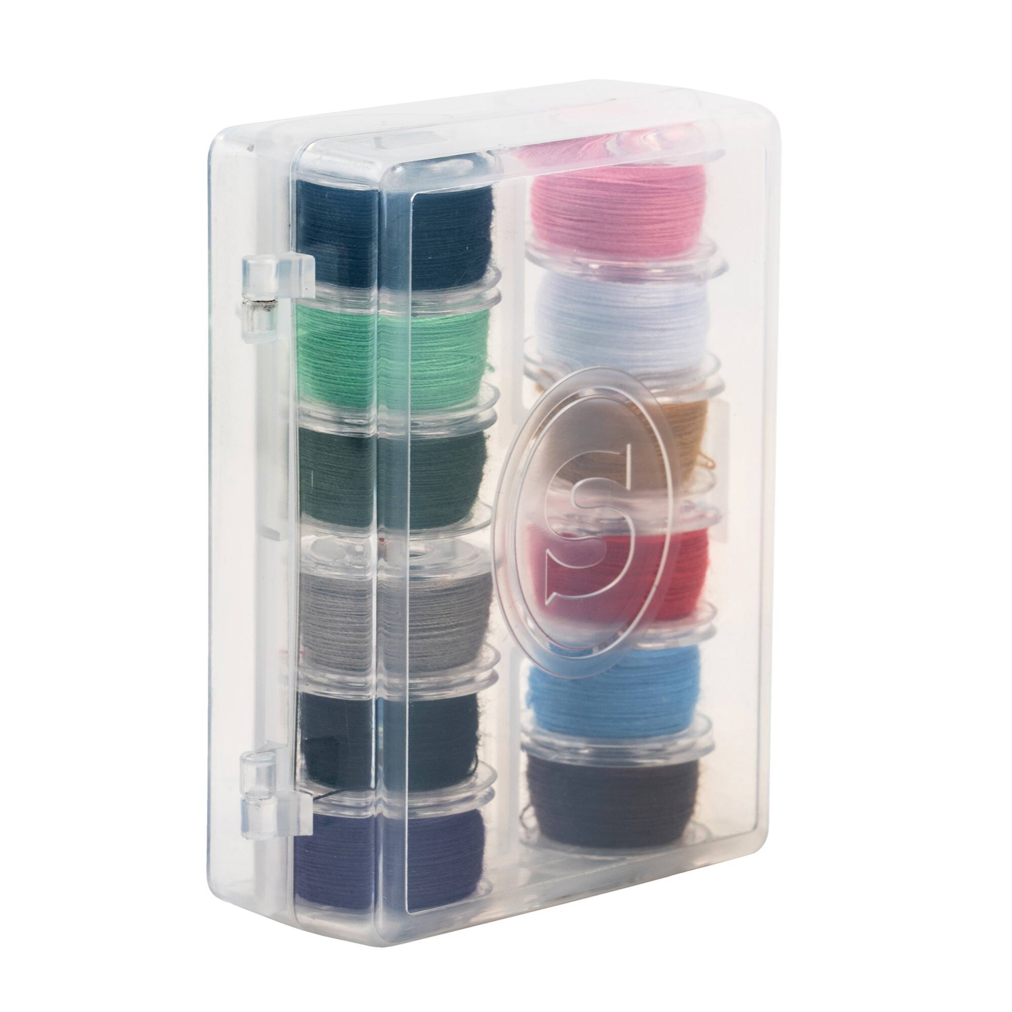 SINGER® Class 15 Sewing Bobbin & Storage Rings Set