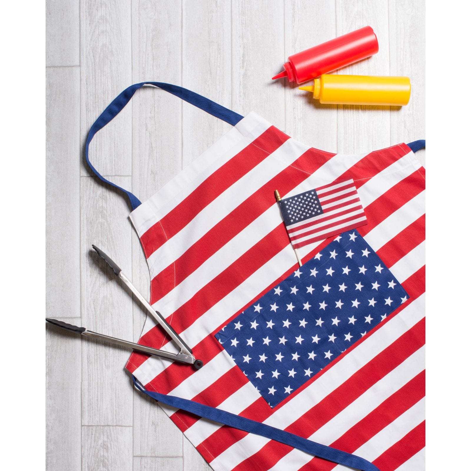 DII® Stars & Stripes Chino Chef Apron