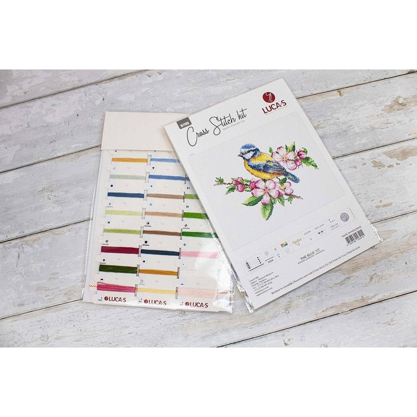 Luca-s The Blue Tit Counted Cross Stitch Kit