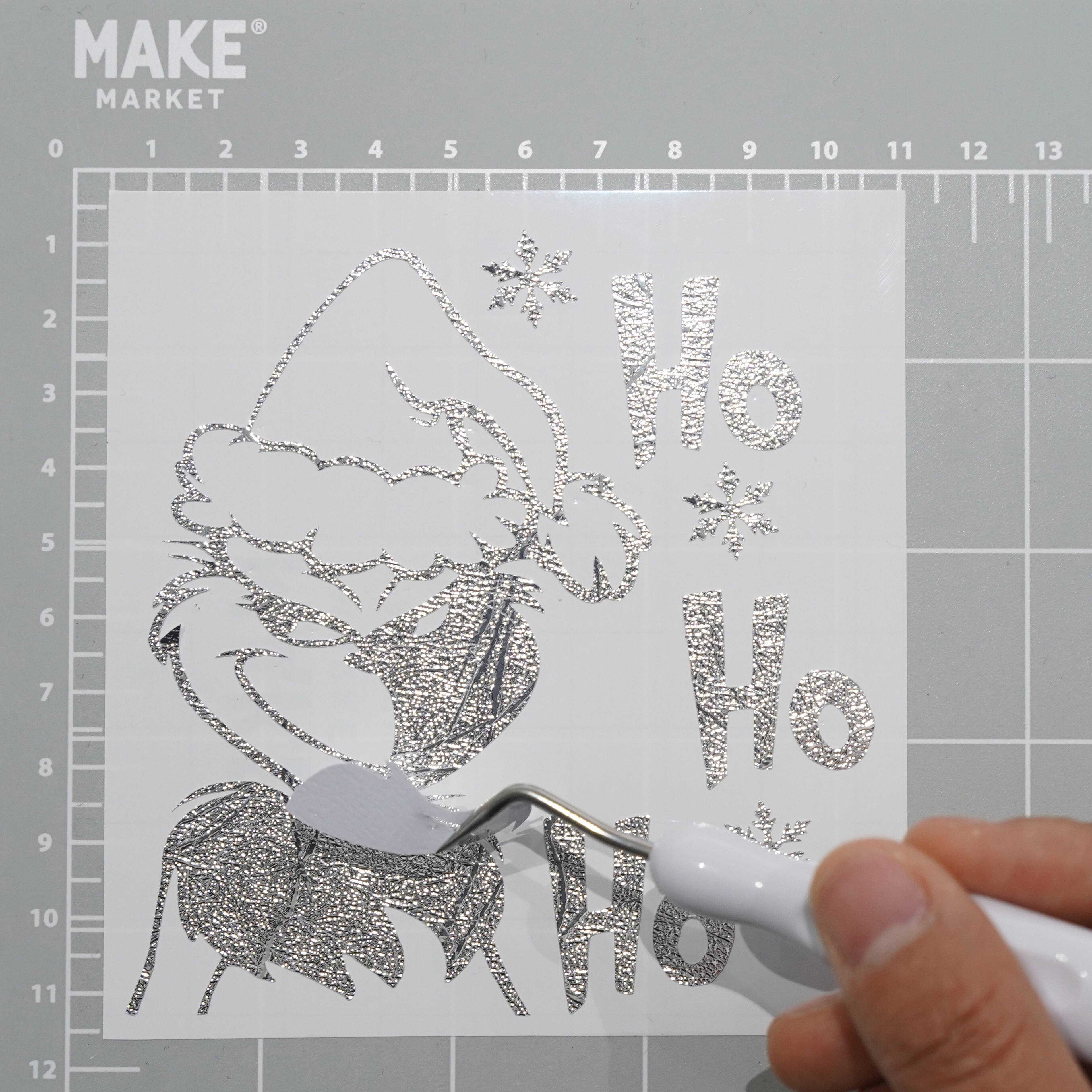 Textured Metallic Permanent Vinyl by Make Market