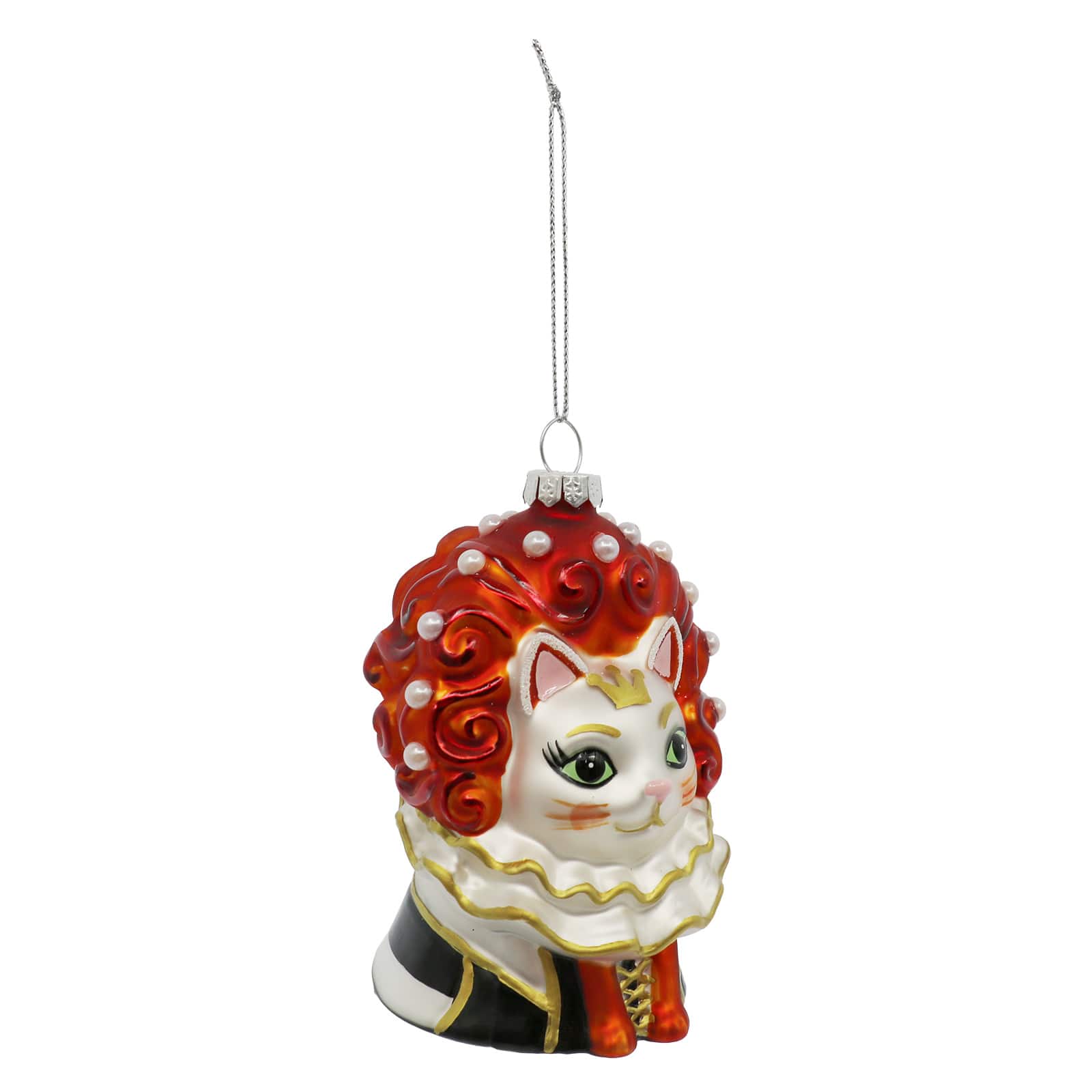 4" Royal Cat Glass Ornament by Ashland®