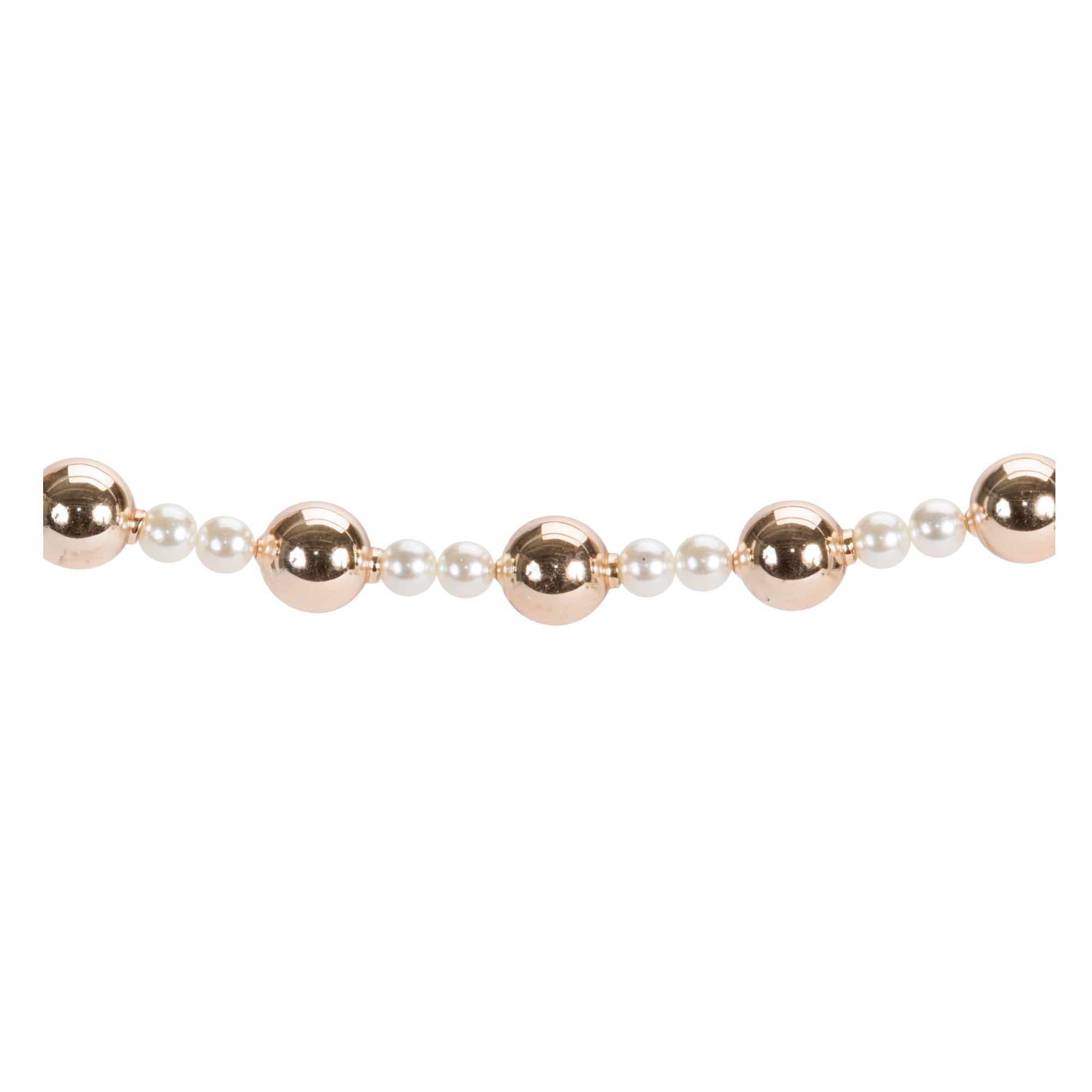 Melrose 31.75" Pearl & Glass Ball Garland