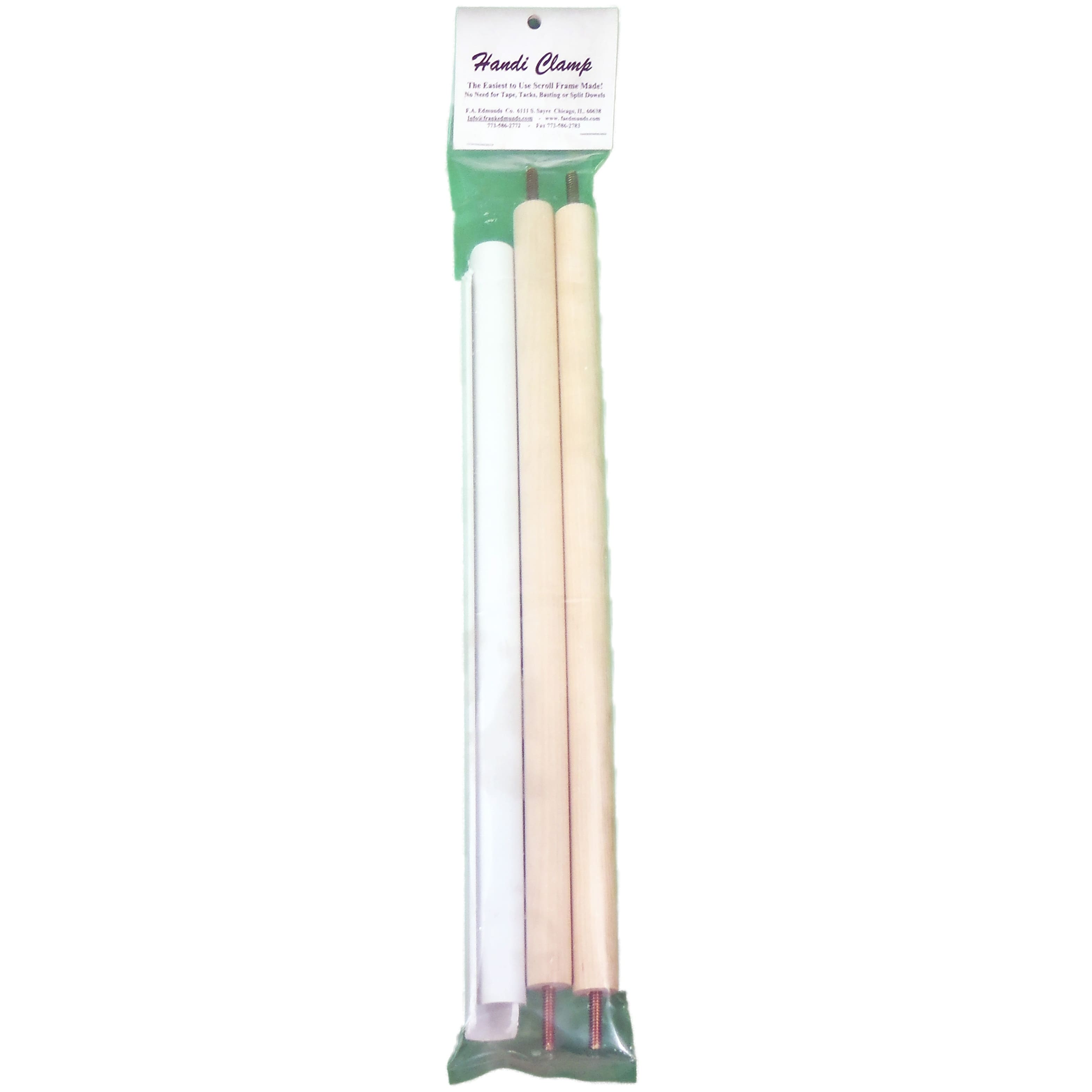 Frank A. Edmunds Handi Clamp 12" Scroll Rods with Clamps