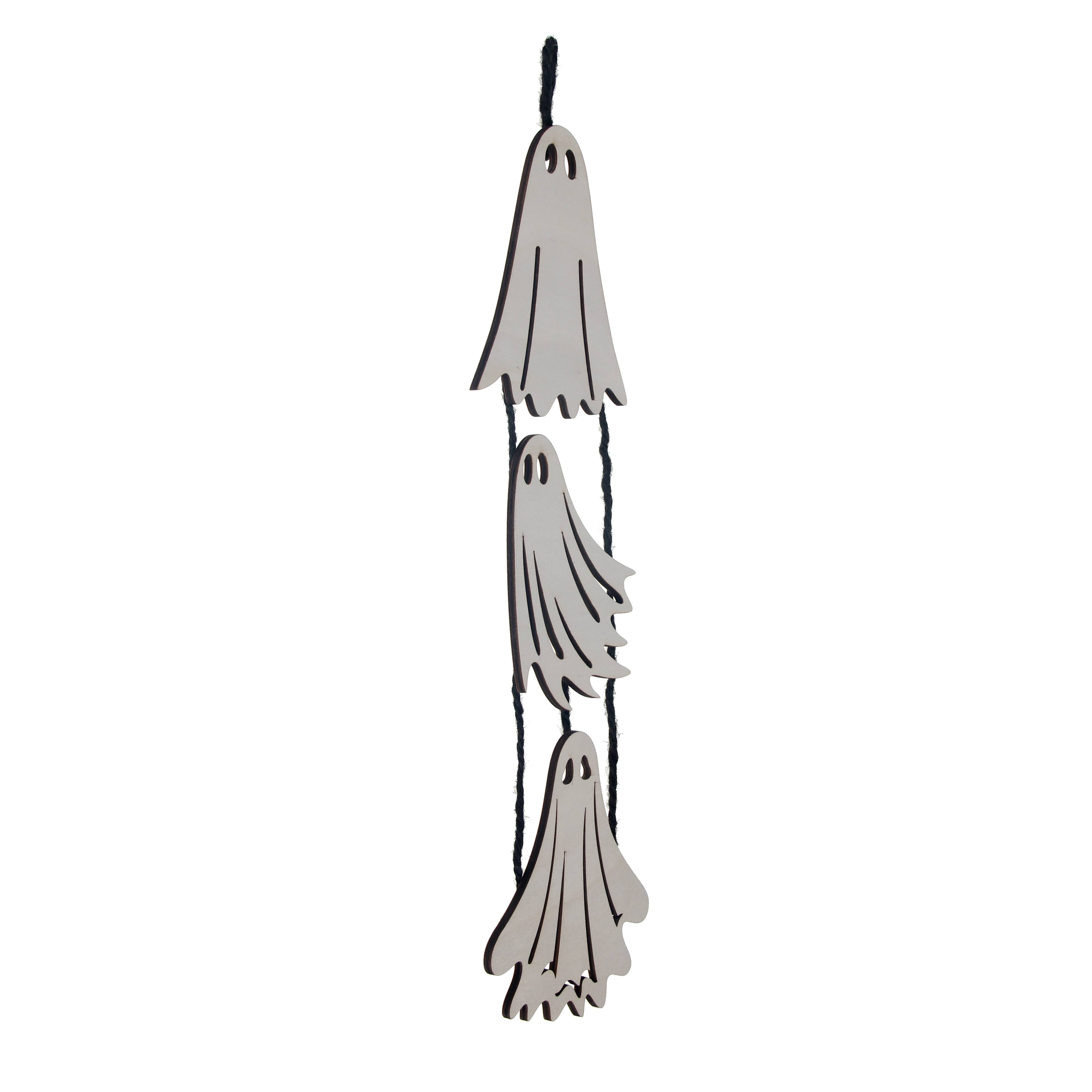 16.25" Ghosts DIY Linear Wood Plaque by Make Market®