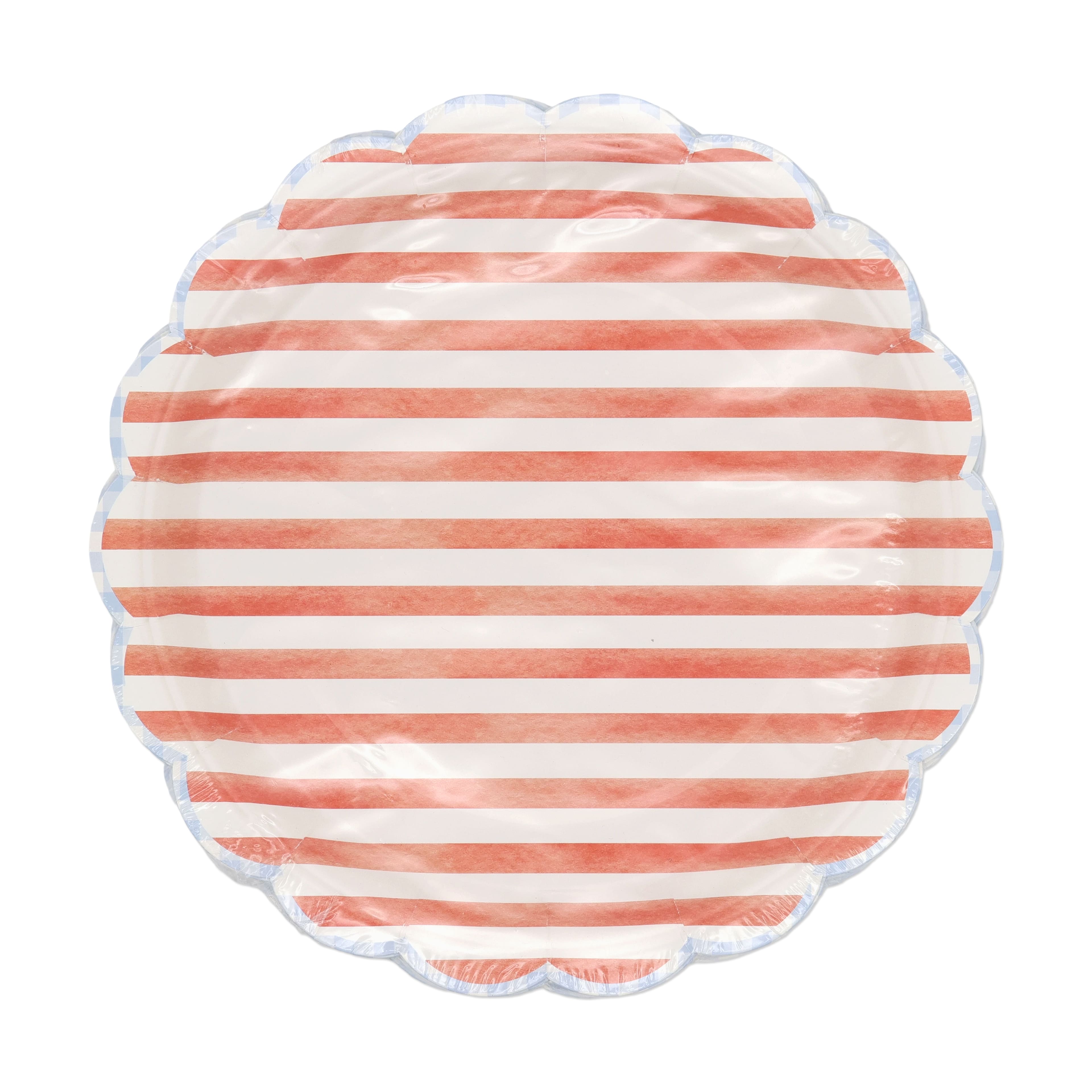 9" Red, White & Blue Stripes Dinner Plates, 10ct. by Celebrate It™