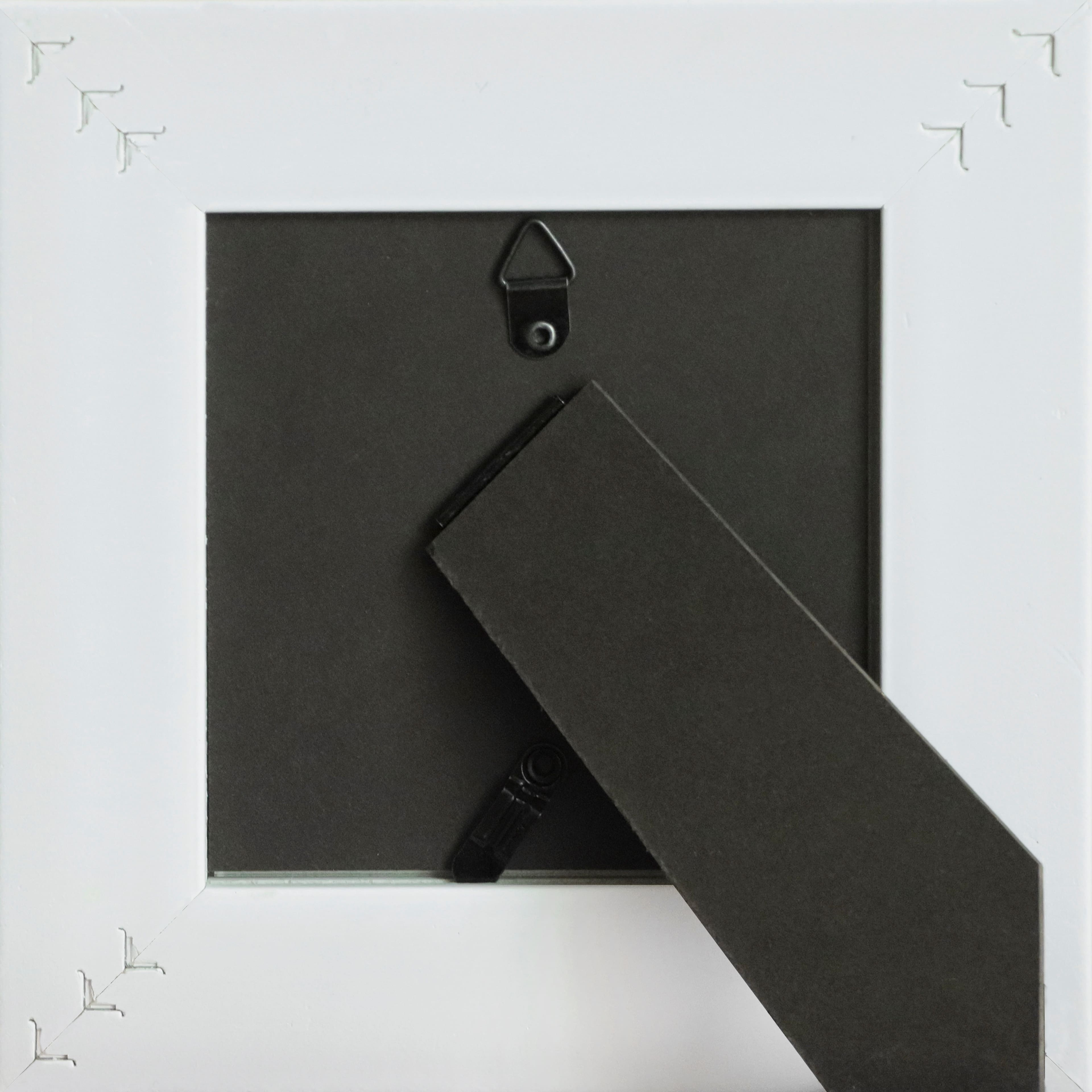 4" x 4" White Embossed Frame by Ashland®
