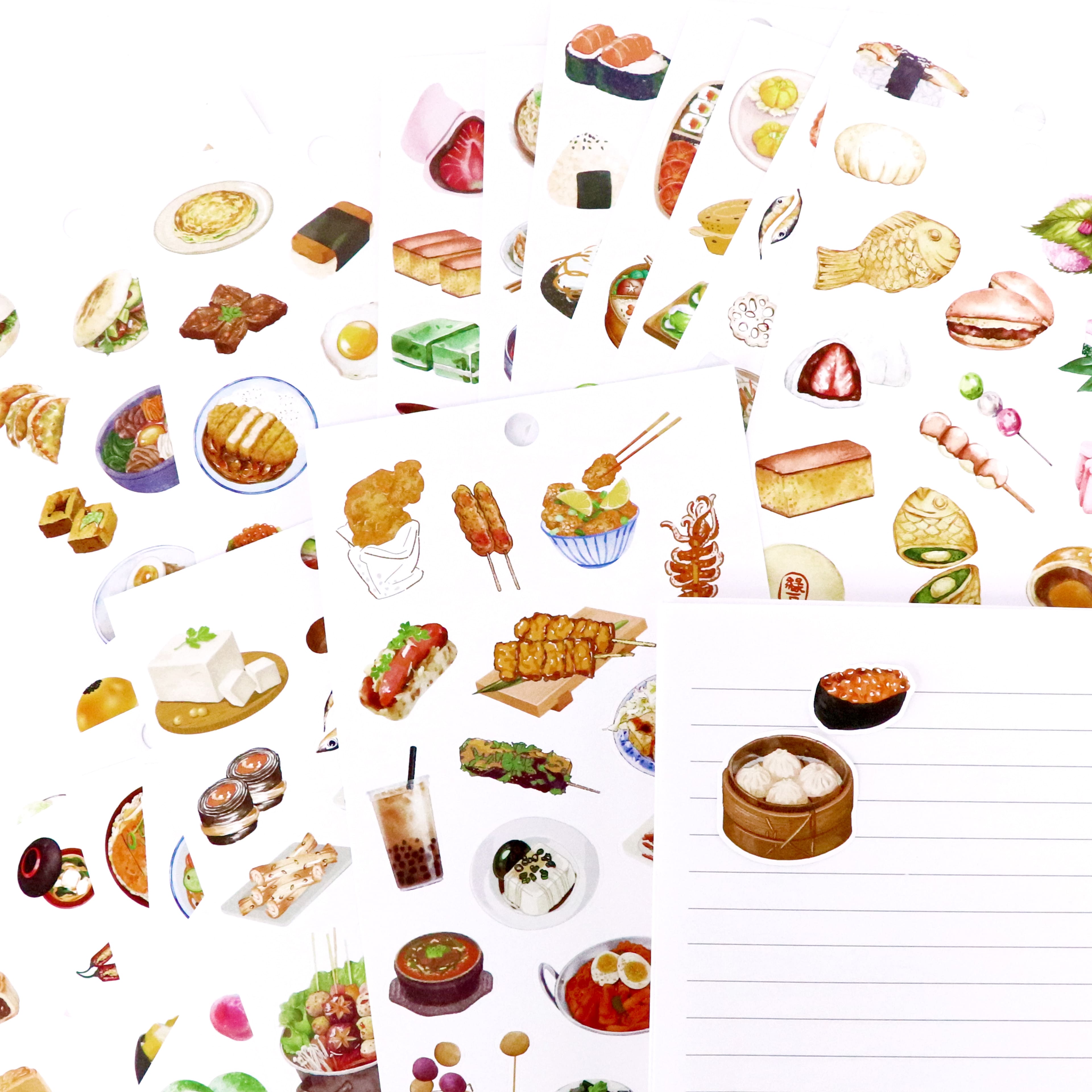 Asian Food Sticker Book by Recollections™
