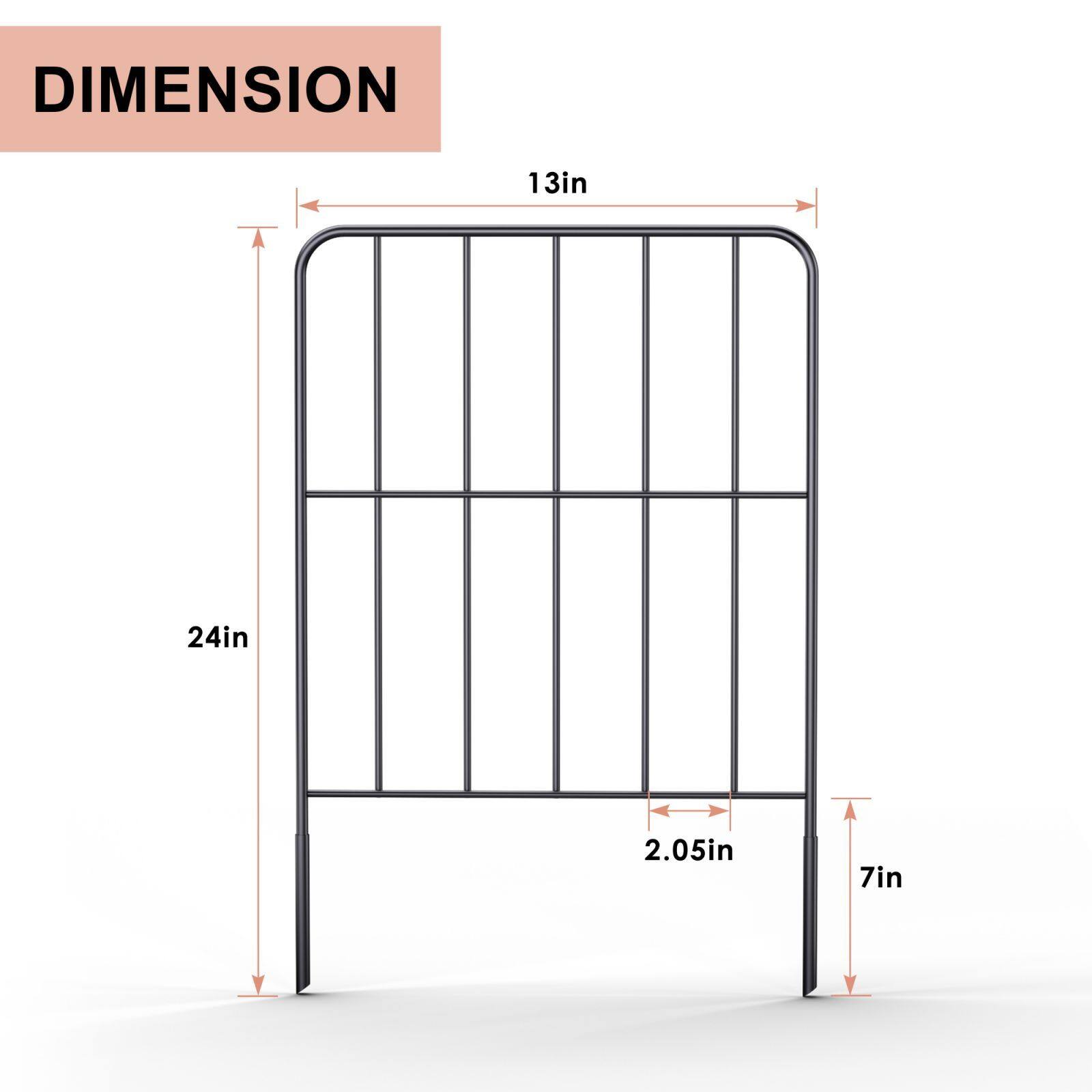NEX™ Garden Fence with Rectangle Metal Wire, 25ct.