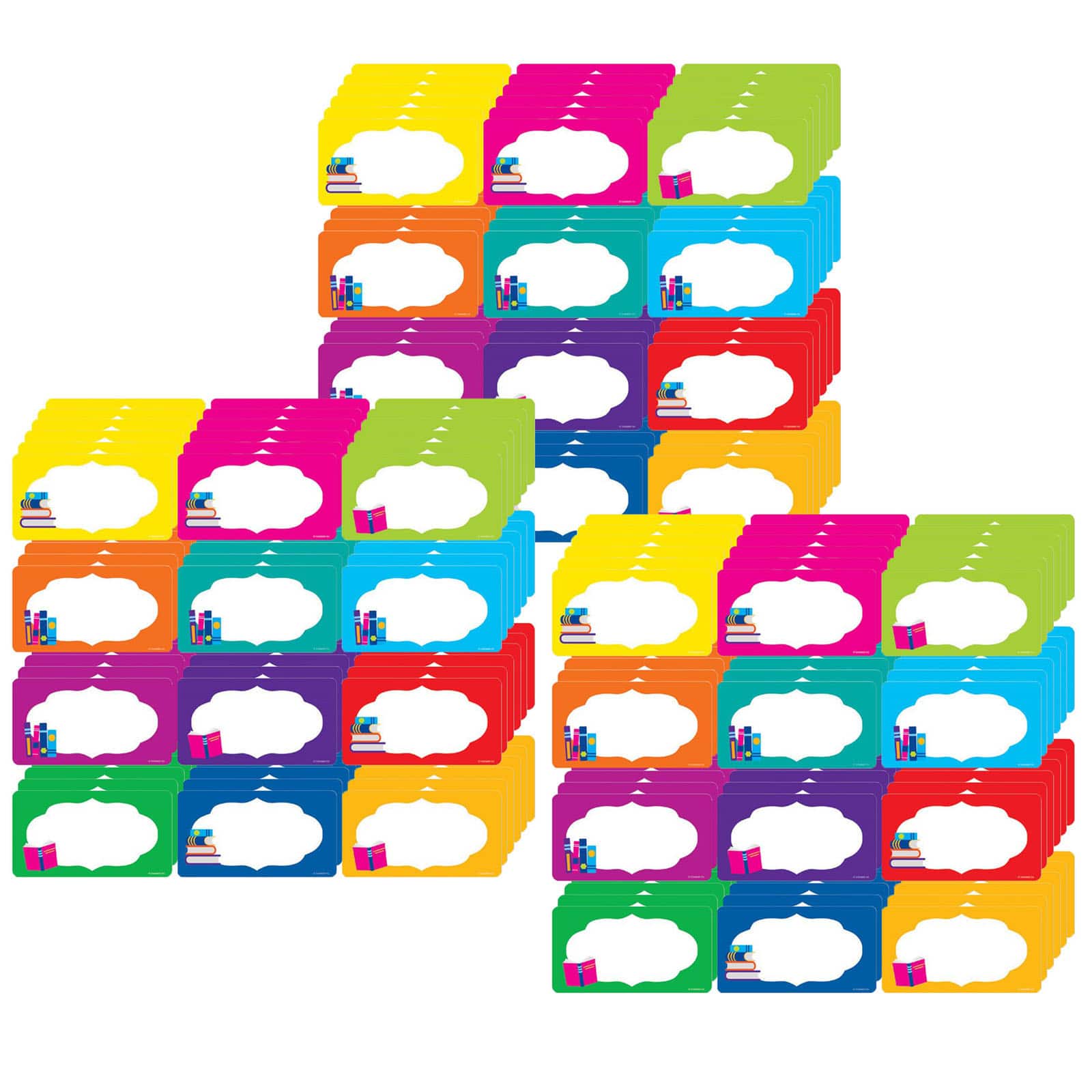 Eureka® Library Label Accents, 3 Packs of 72