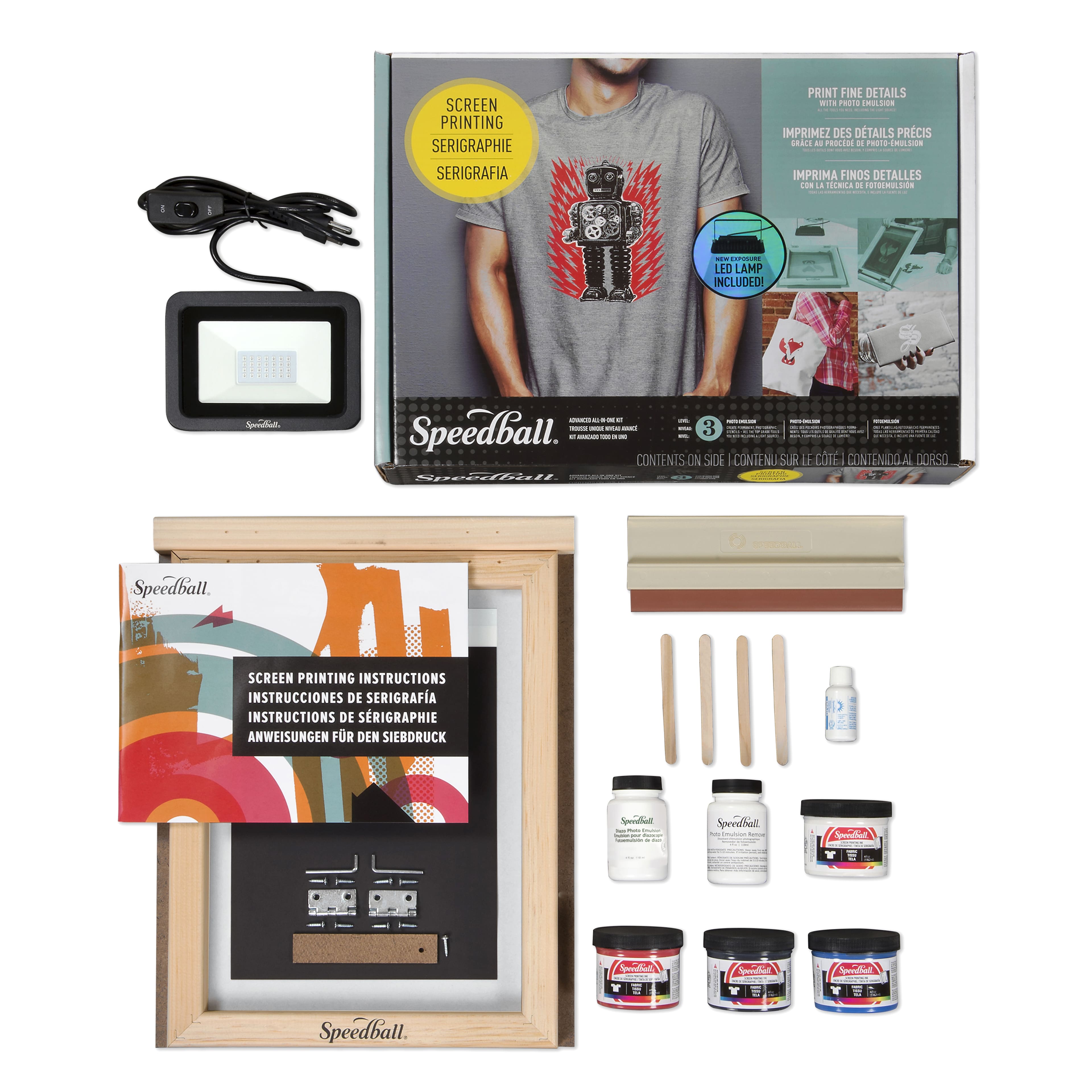 6 Pack: Speedball® Advanced All-in-One Screen Printing Kit