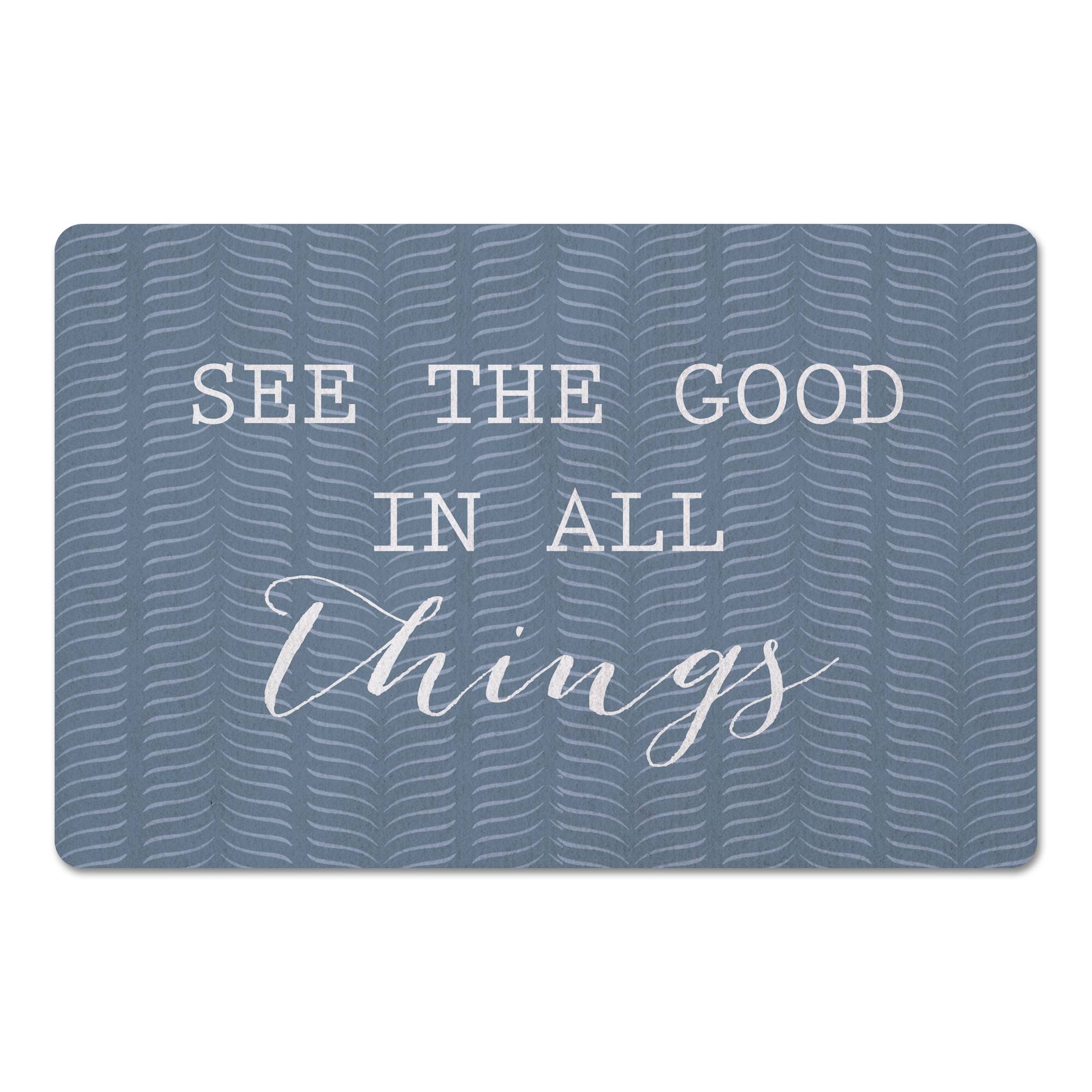 See the Good 27" x 18" Floor Mat