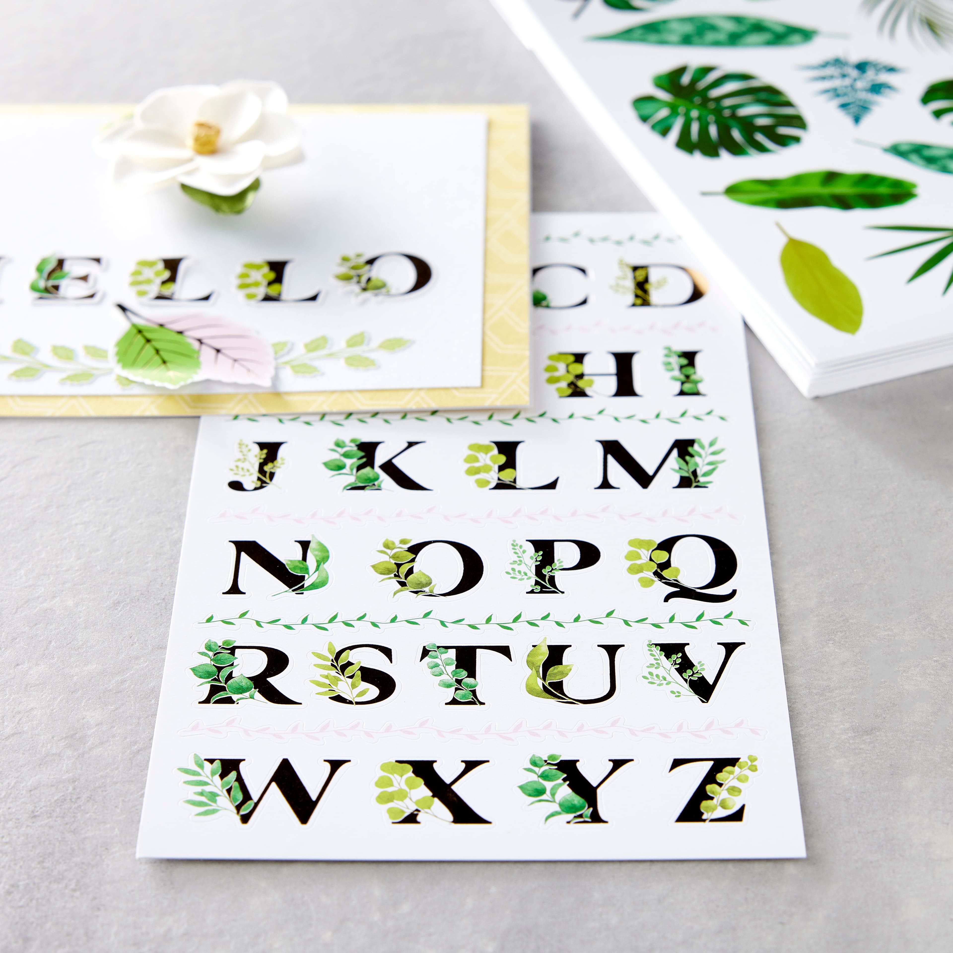 12 Pack: Leaves Stickers by Recollections™
