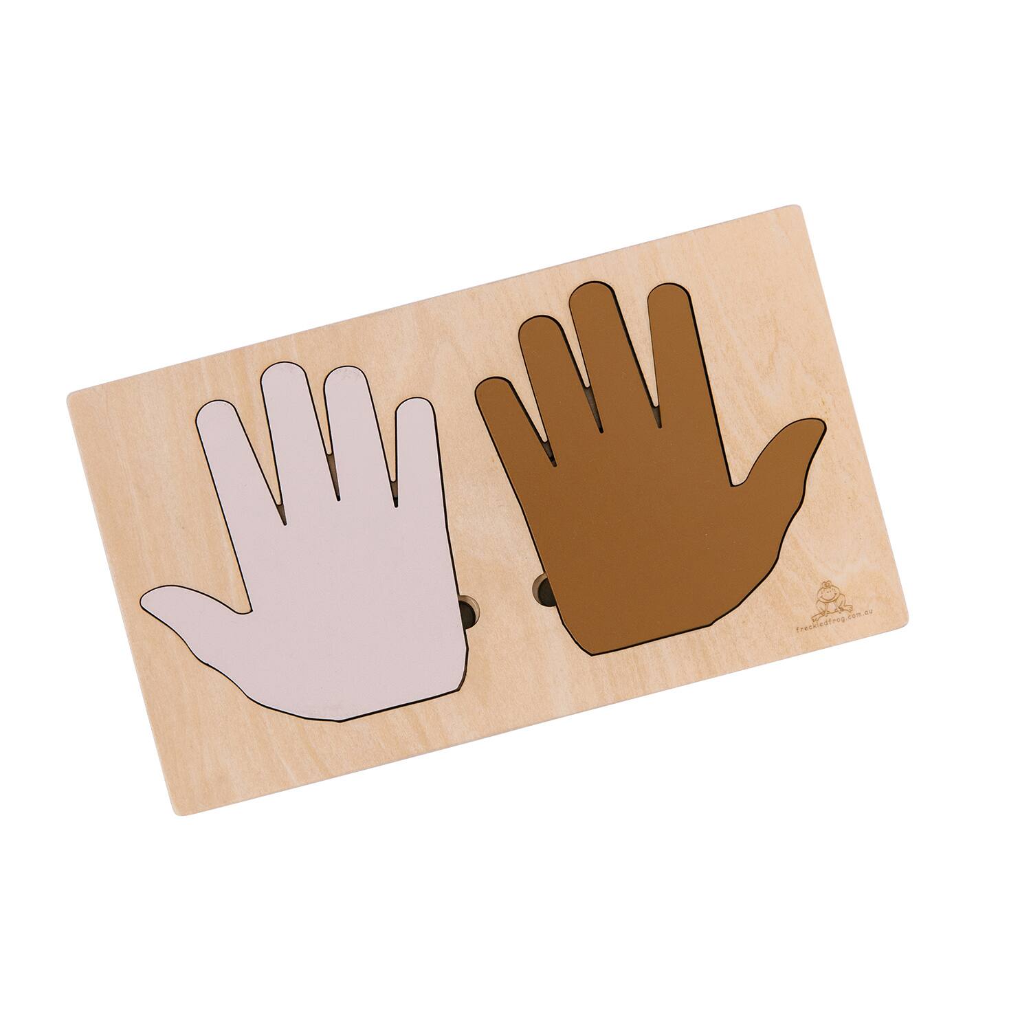 The Freckled Frog Hand in Hand Puzzle
