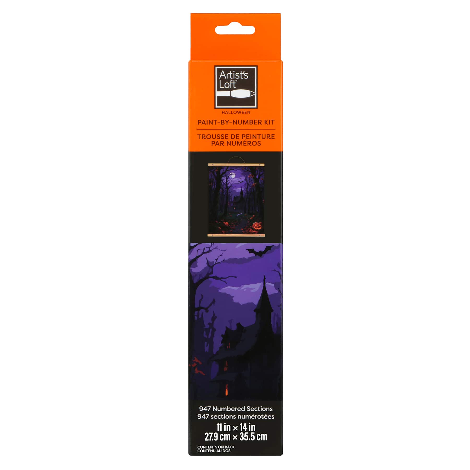 11" x 14" Haunted House Paint-by-Number Kit by Artist's Loft®