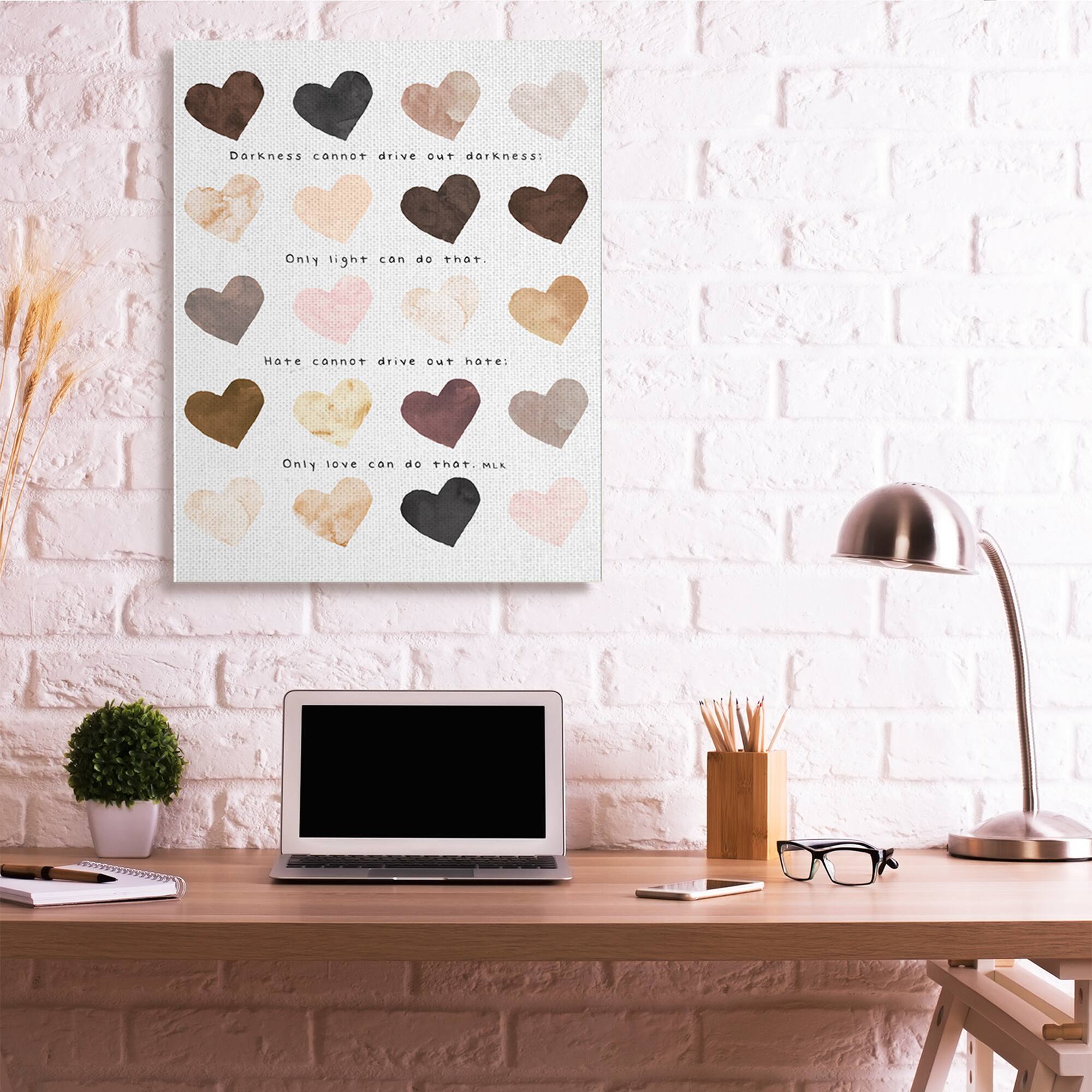 Stupell Industries Only Love Can Famous MLK Quote Wall Art