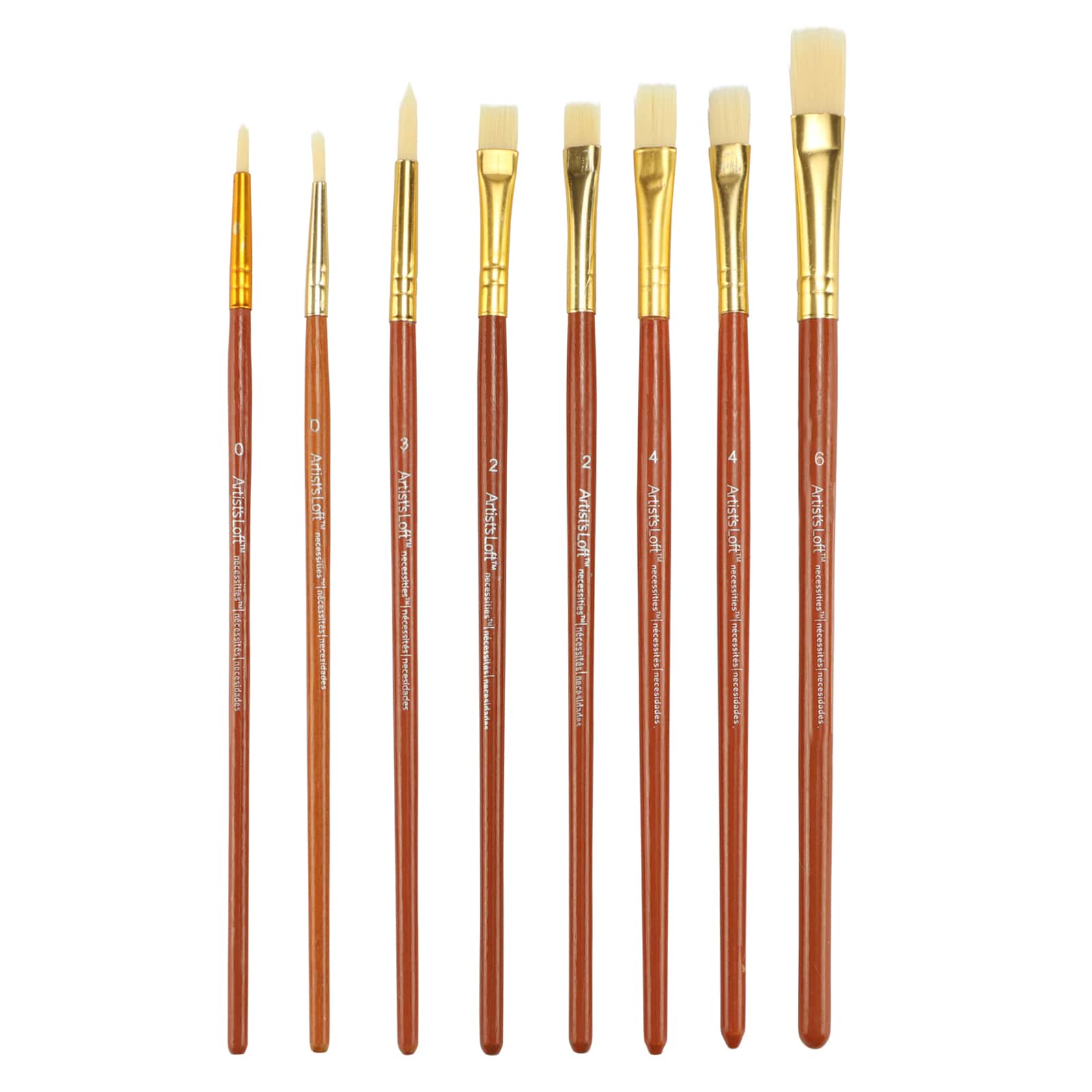 12 Packs: 50 ct. (600 total) Super Value Brush Set by Artist's Loft™ Necessities™