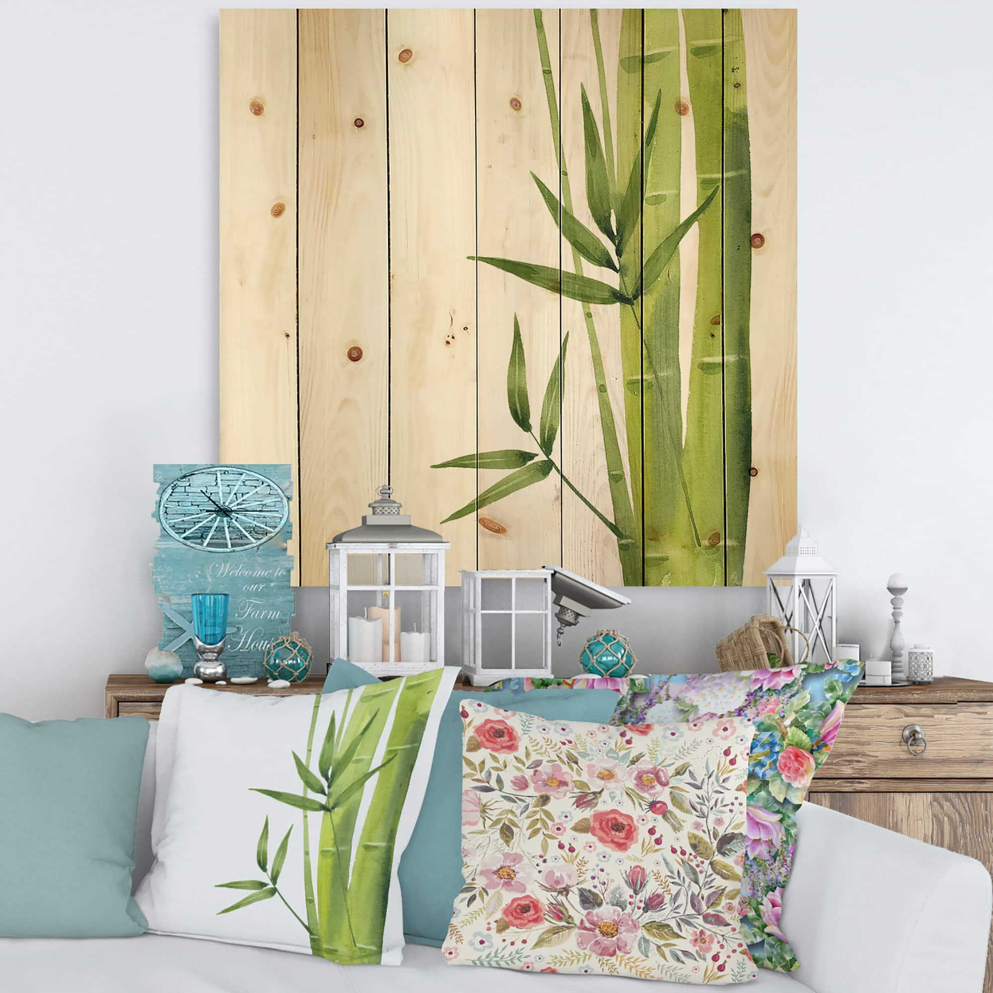 Designart - Bamboo Branches In The Forest V