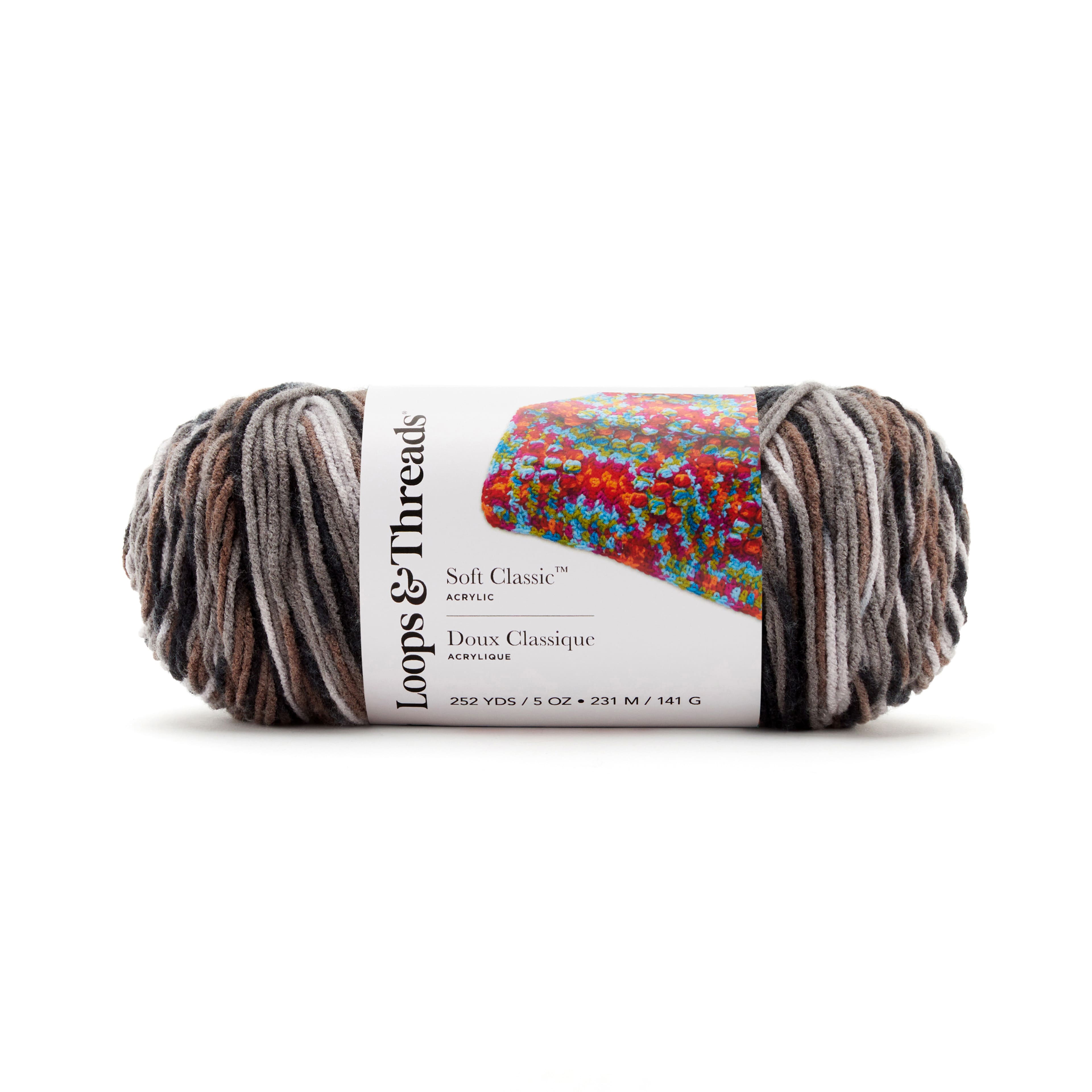 12 Pack: Soft Classic™ Multi Yarn by Loops & Threads