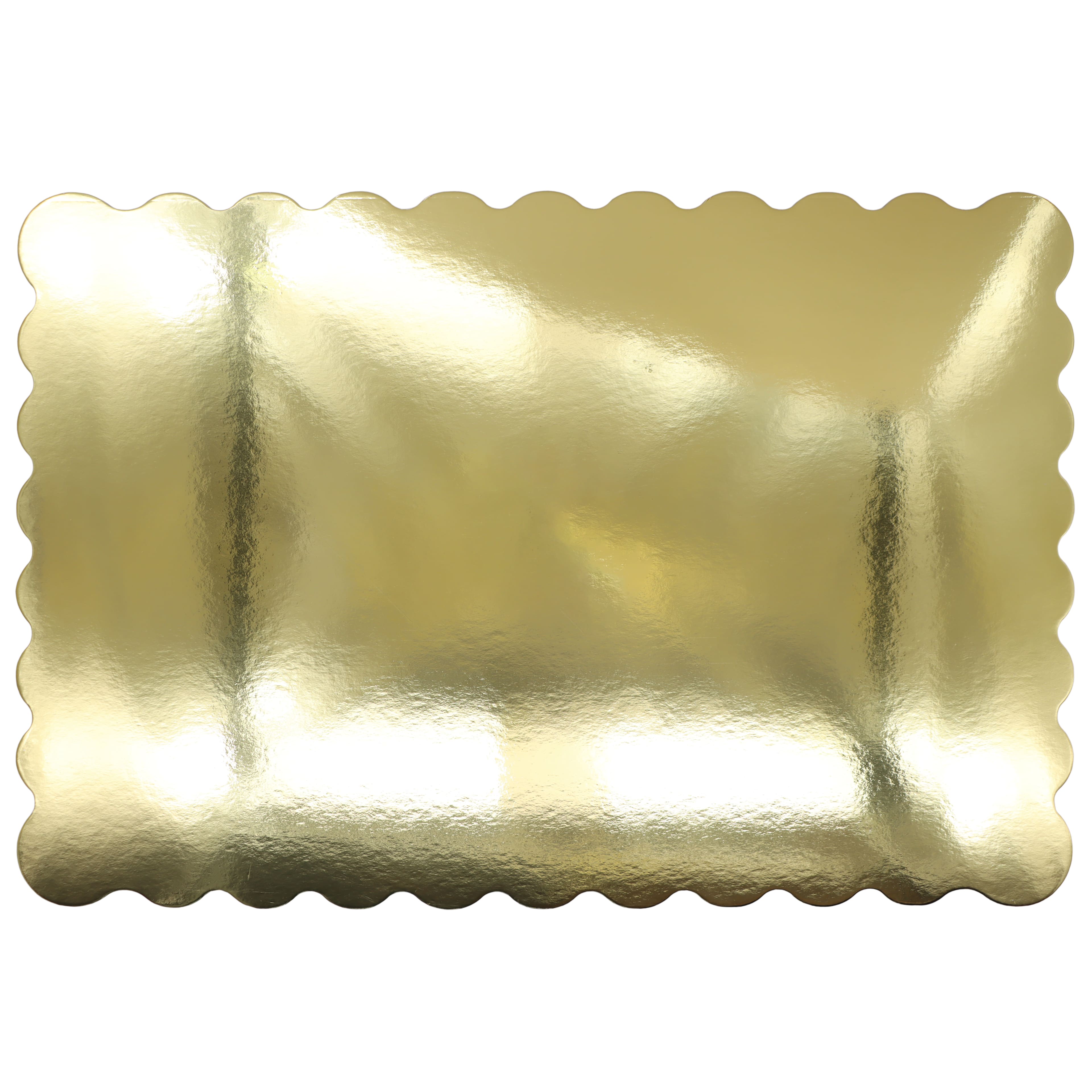 19" Gold Grease Resistant Cake Board, 4ct. by Makery™