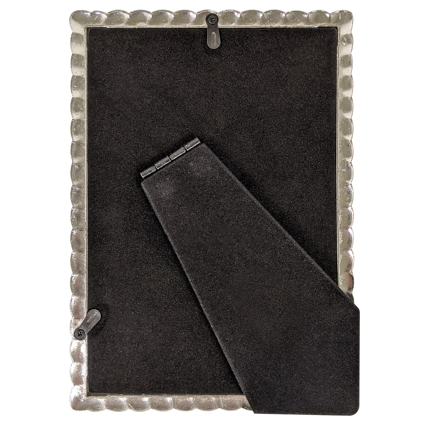 Expressions™ 4" x 6" Silver Braid Frame by Studio Décor®