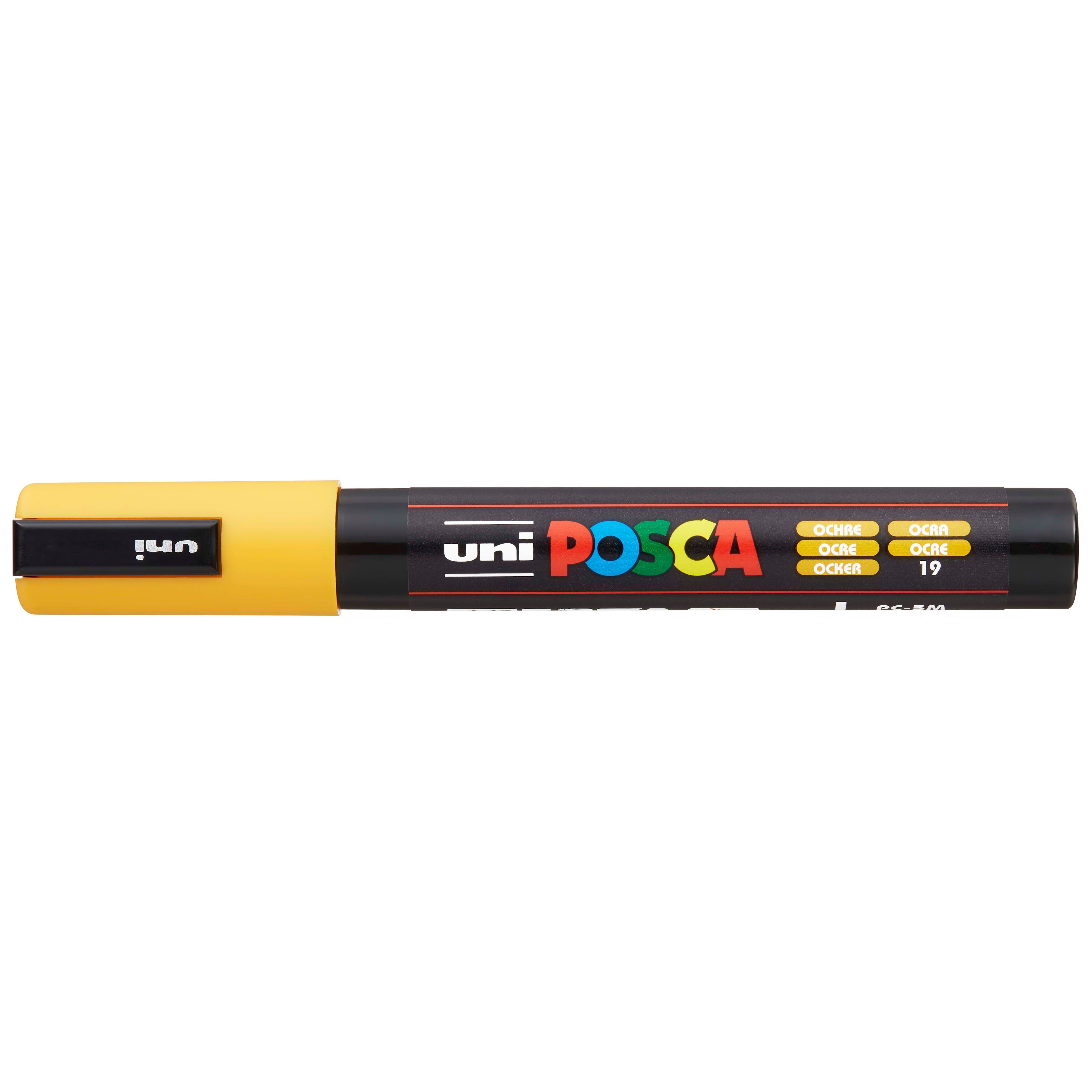 Uni POSCA PC-5M 8-Color Medium Tip Dark Paint Marker Set