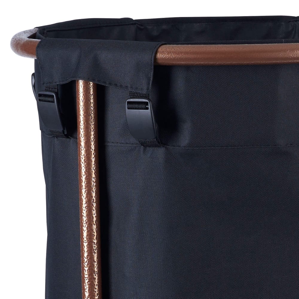 Household Essentials Round Laundry Basket with Wheels