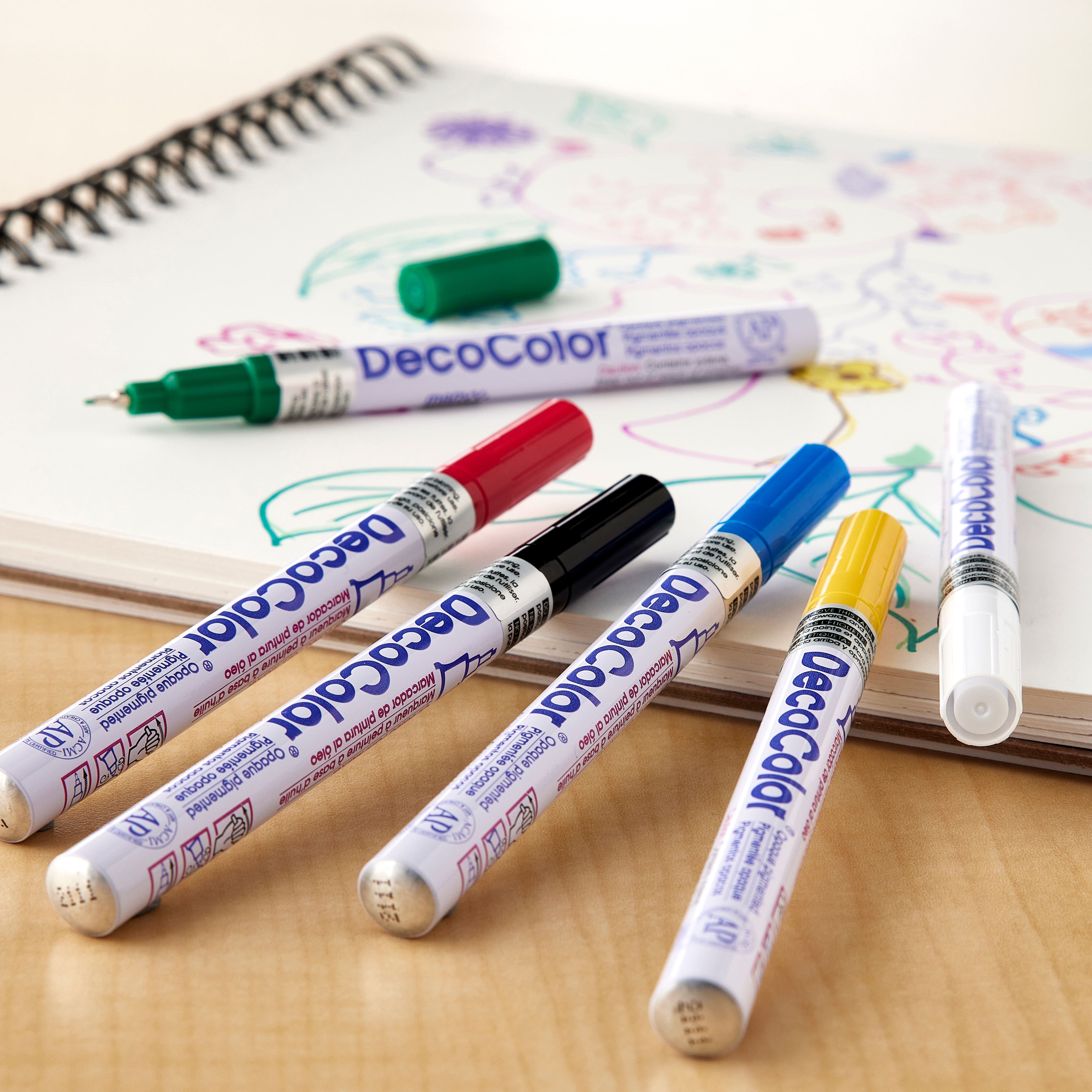 DecoColor™ Glossy Oil Base Paint Marker, Extra Fine