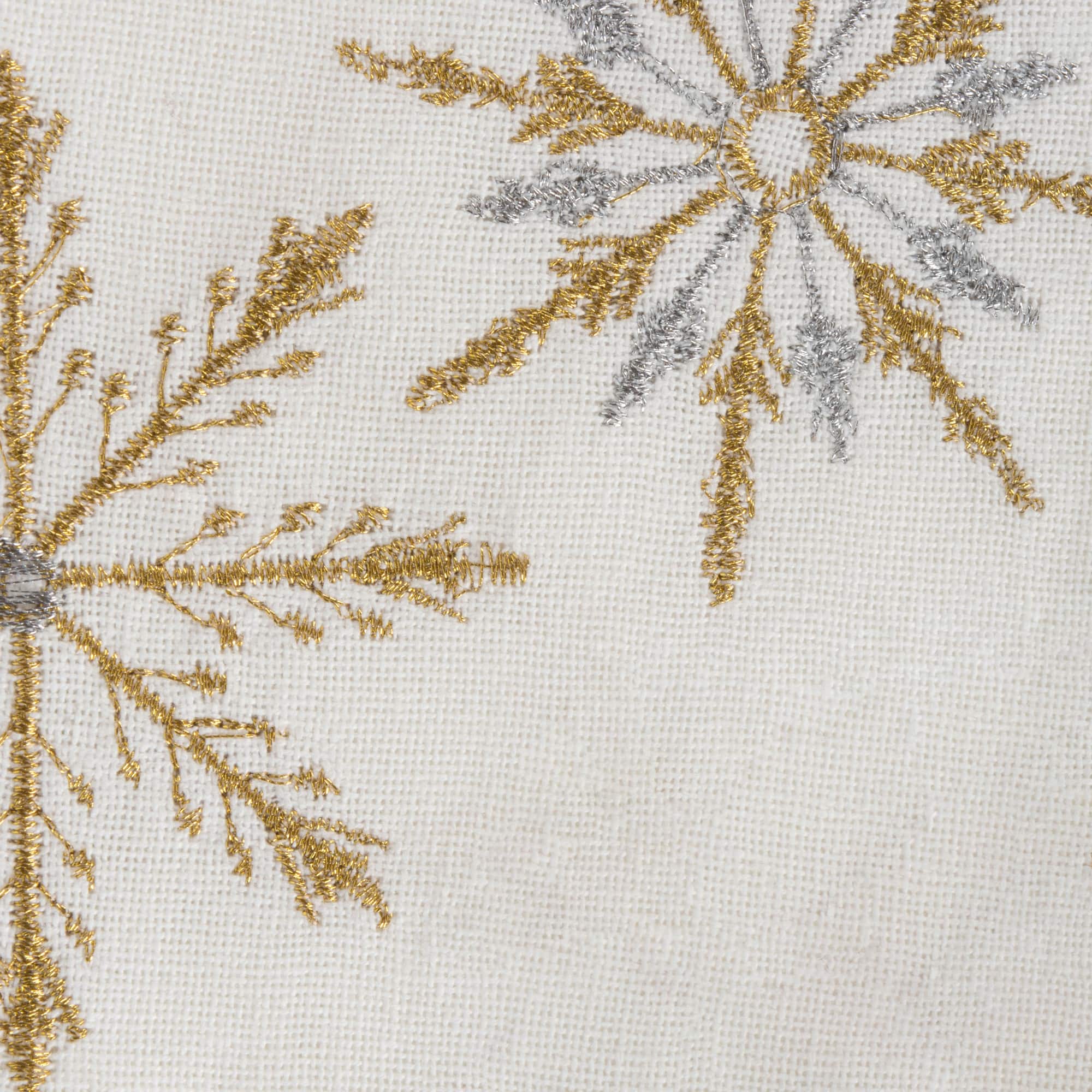DII® Assorted Winter Sparkle Embellished Dishtowel Set