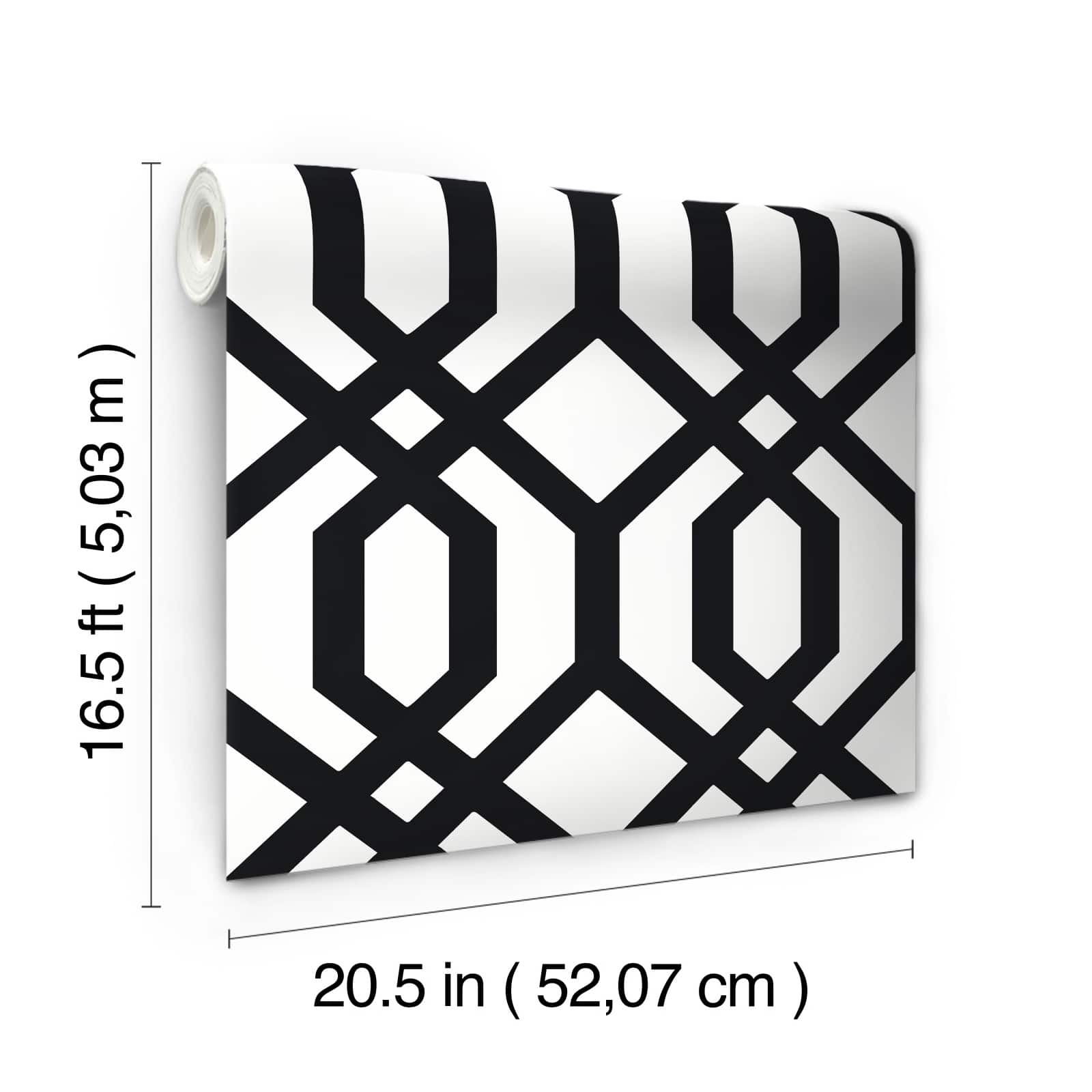 RoomMates Gazebo Lattice Peel & Stick Wallpaper