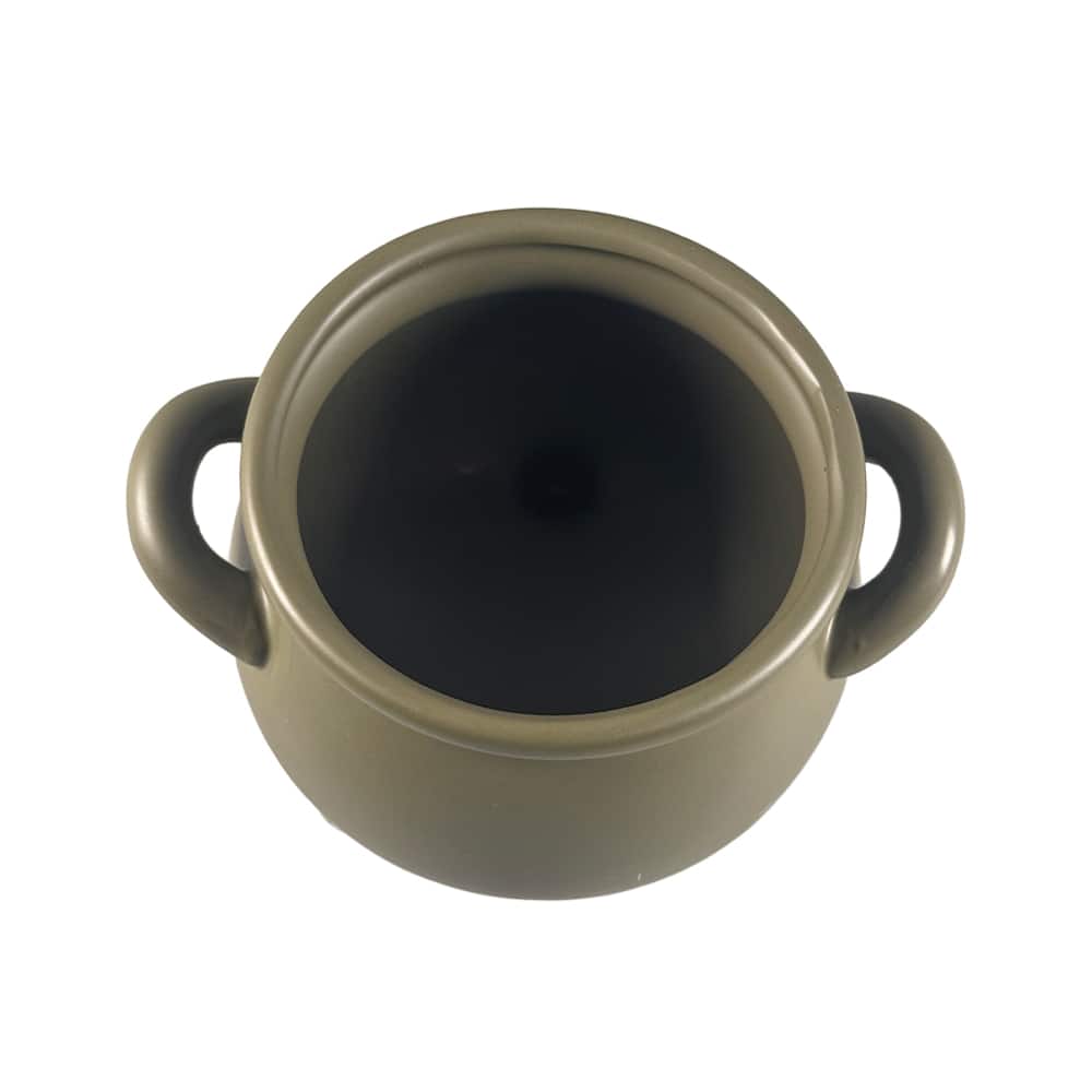 Green Ceramic Cauldron by Ashland®