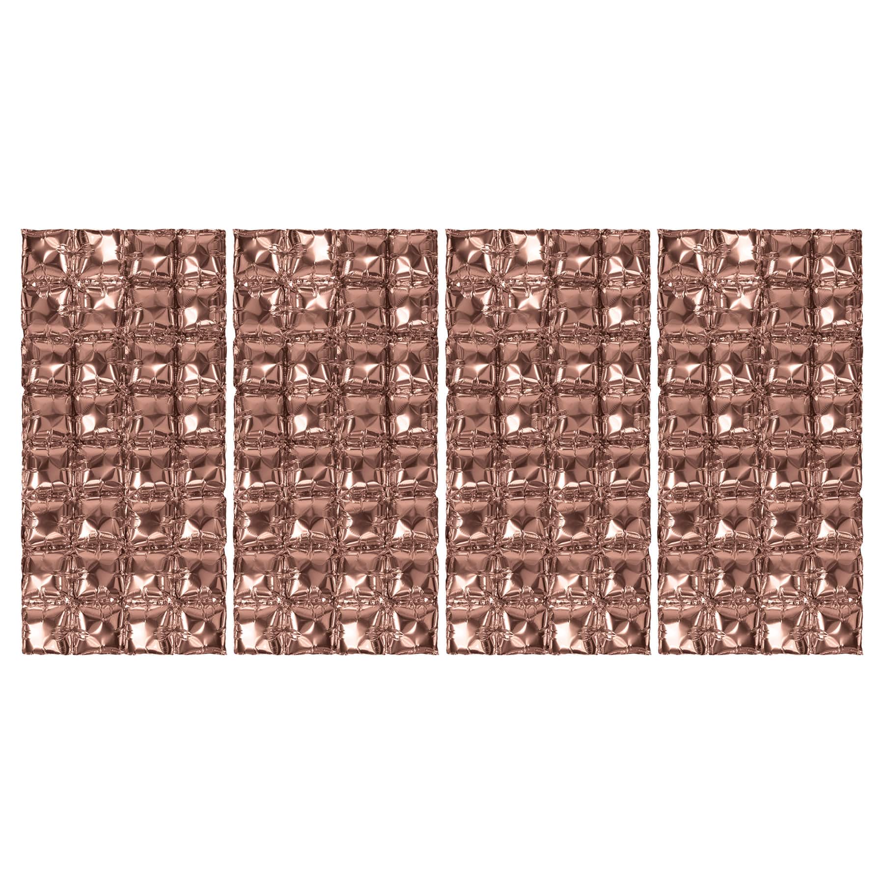 Beistle RoseGold Foil Balloon Backdrops