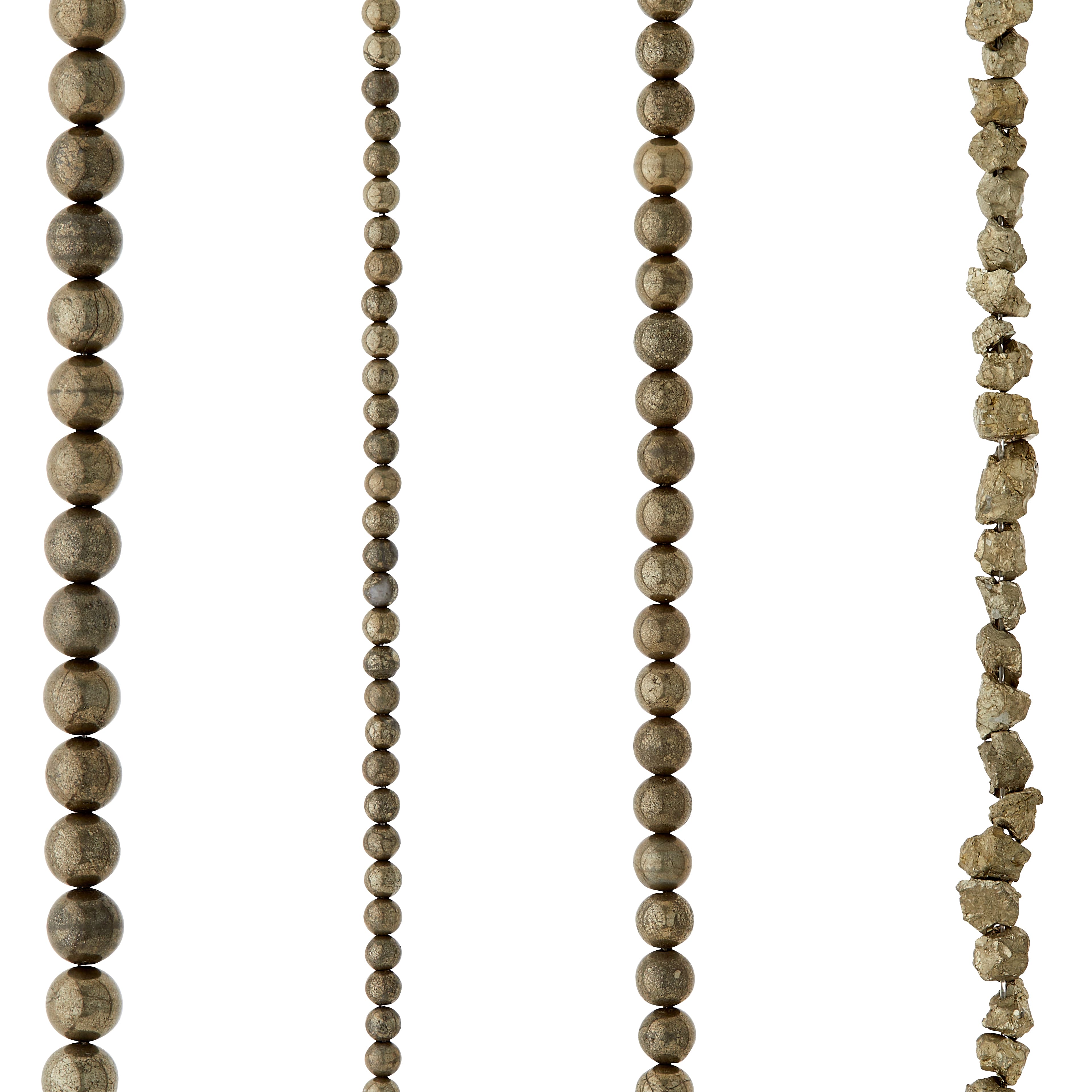 Black Pyrite Semi-Precious Beads Value Pack by Bead Landing™