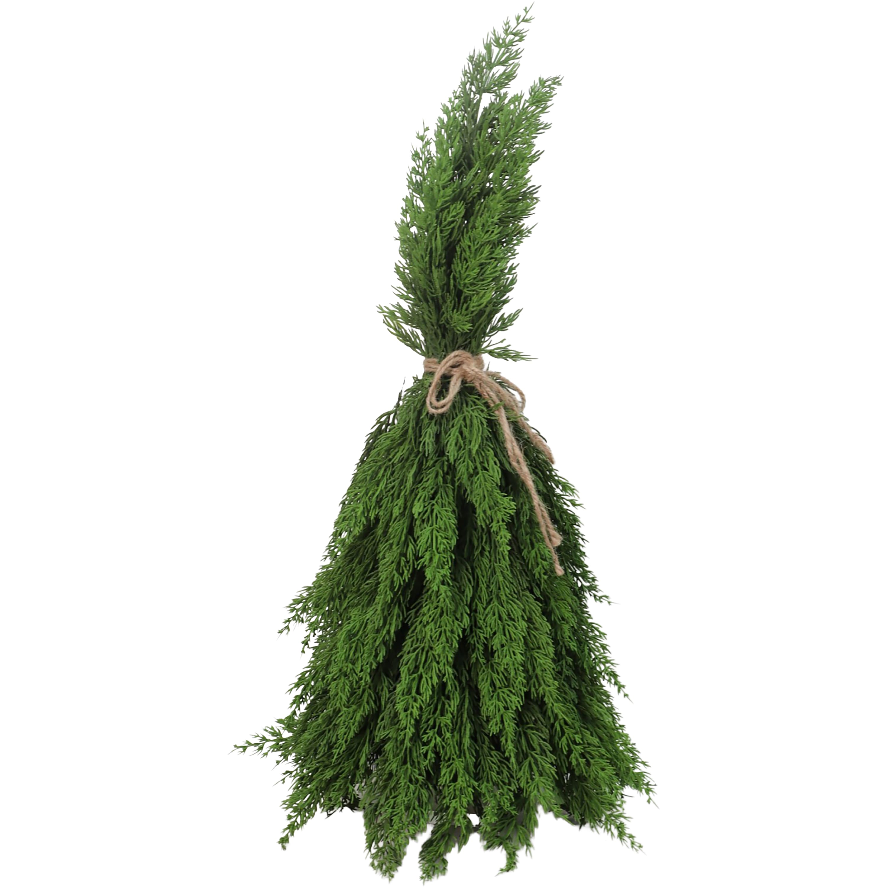 Worth Imports 24" Green Tabletop Artificial Christmas Evergreen Bundle