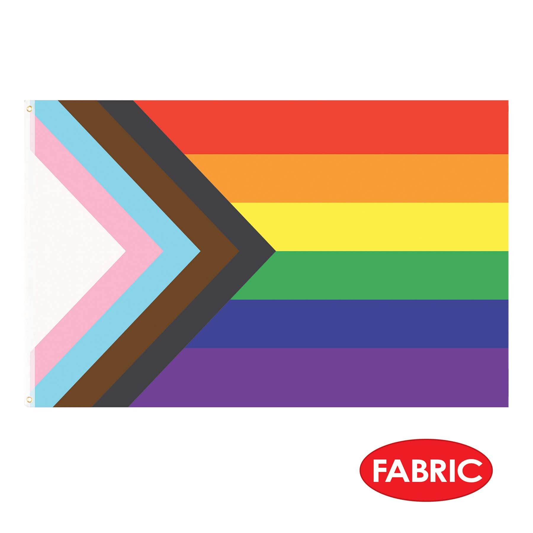 Beistle 3ft. x 5ft. Fabric Pride Flag with Grommets