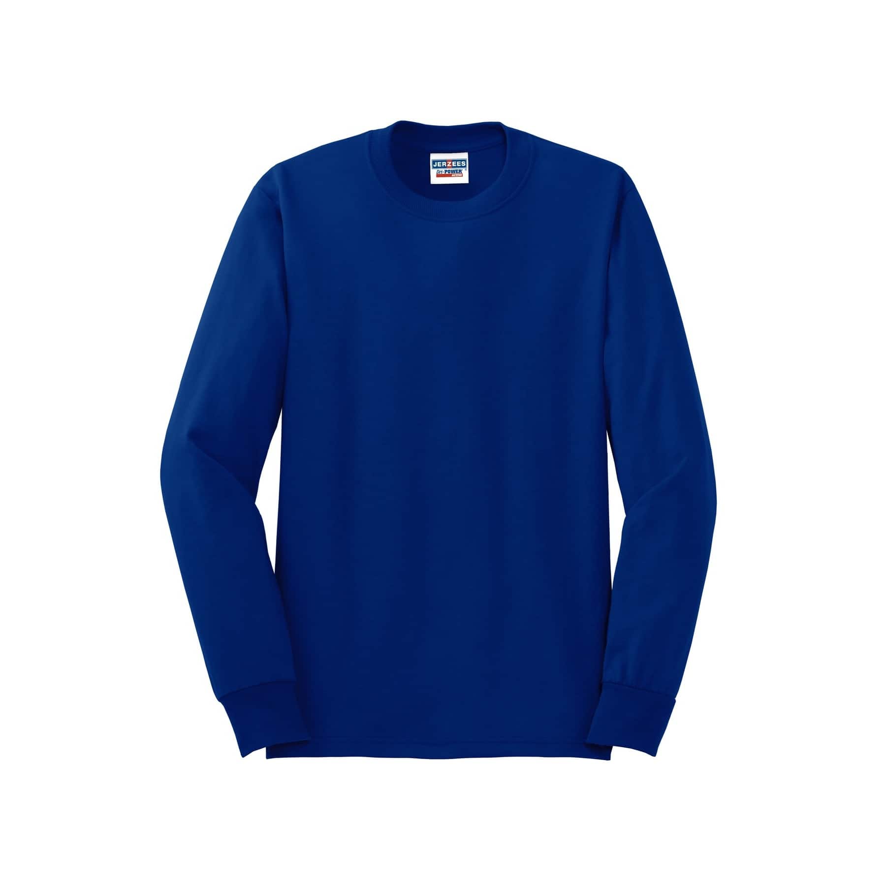 JERZEES® Dri-Power® 50/50 Cotton/Poly Long Sleeve T-Shirt