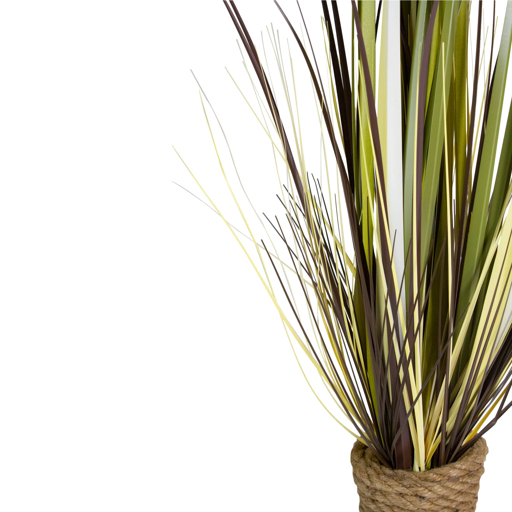 2.8ft. Long Grass Plant in Twisted Rope Pot