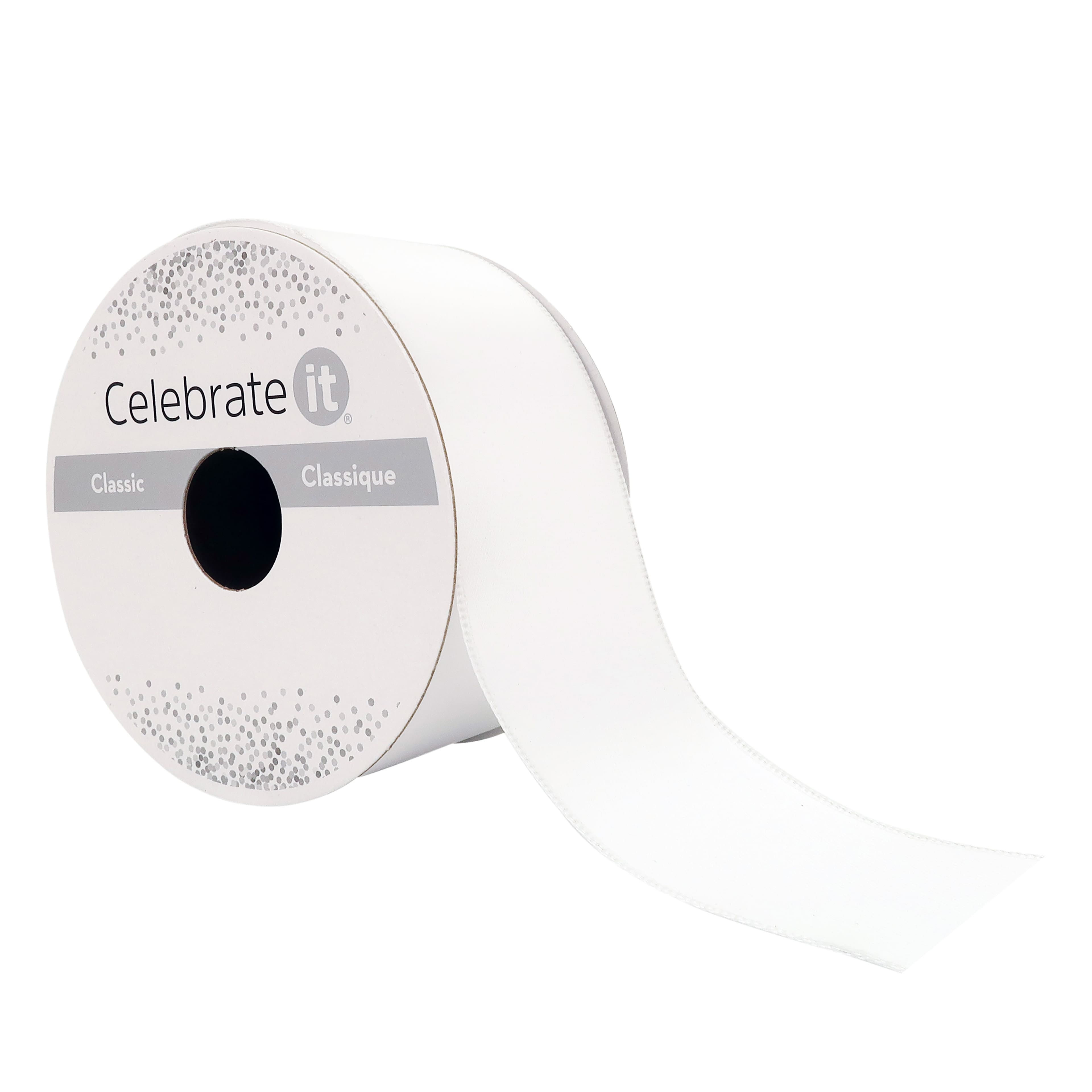 1.5" x 3yd. Satin Wired Ribbon by Celebrate It™