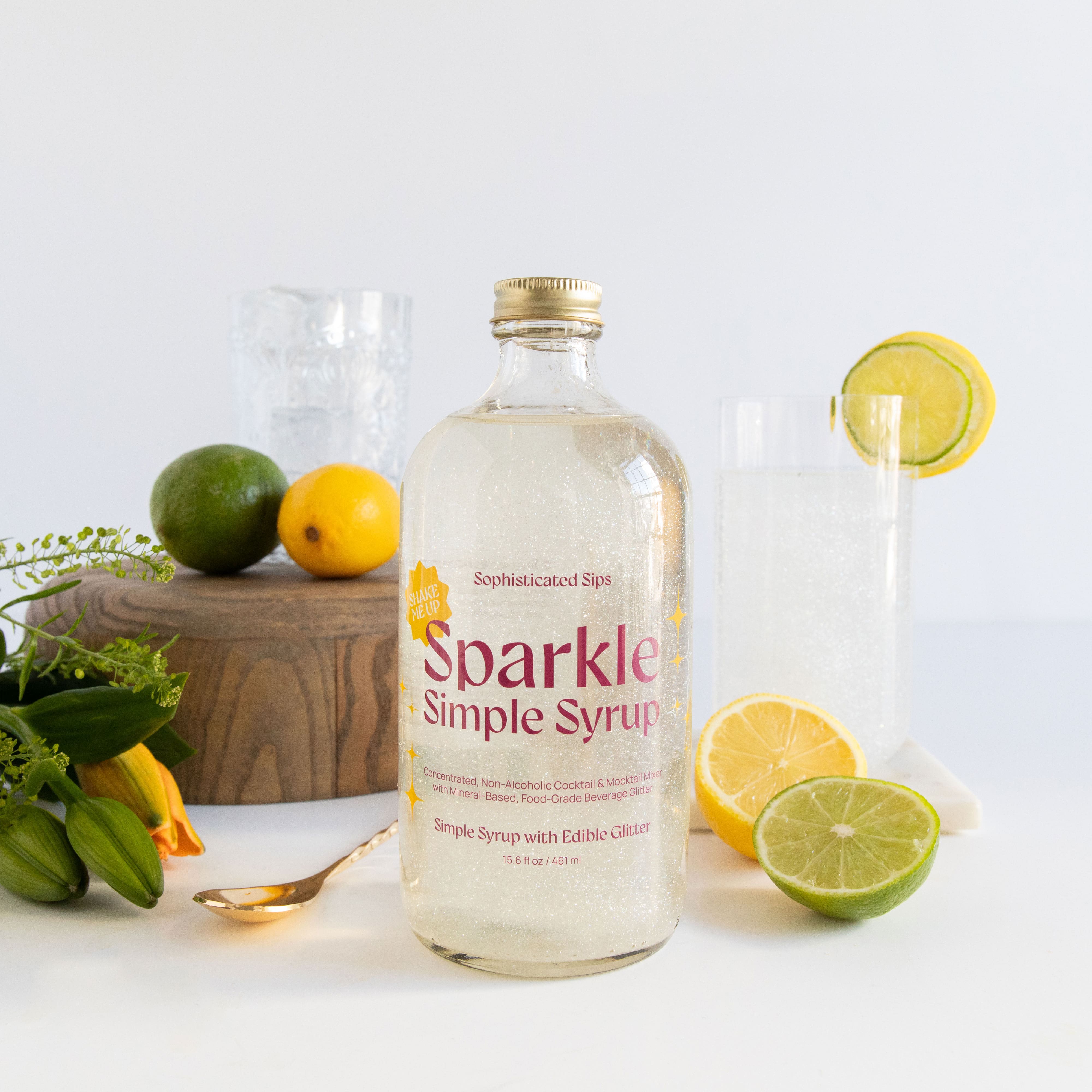 Sophisticated Sips Sparkle Simple Syrup