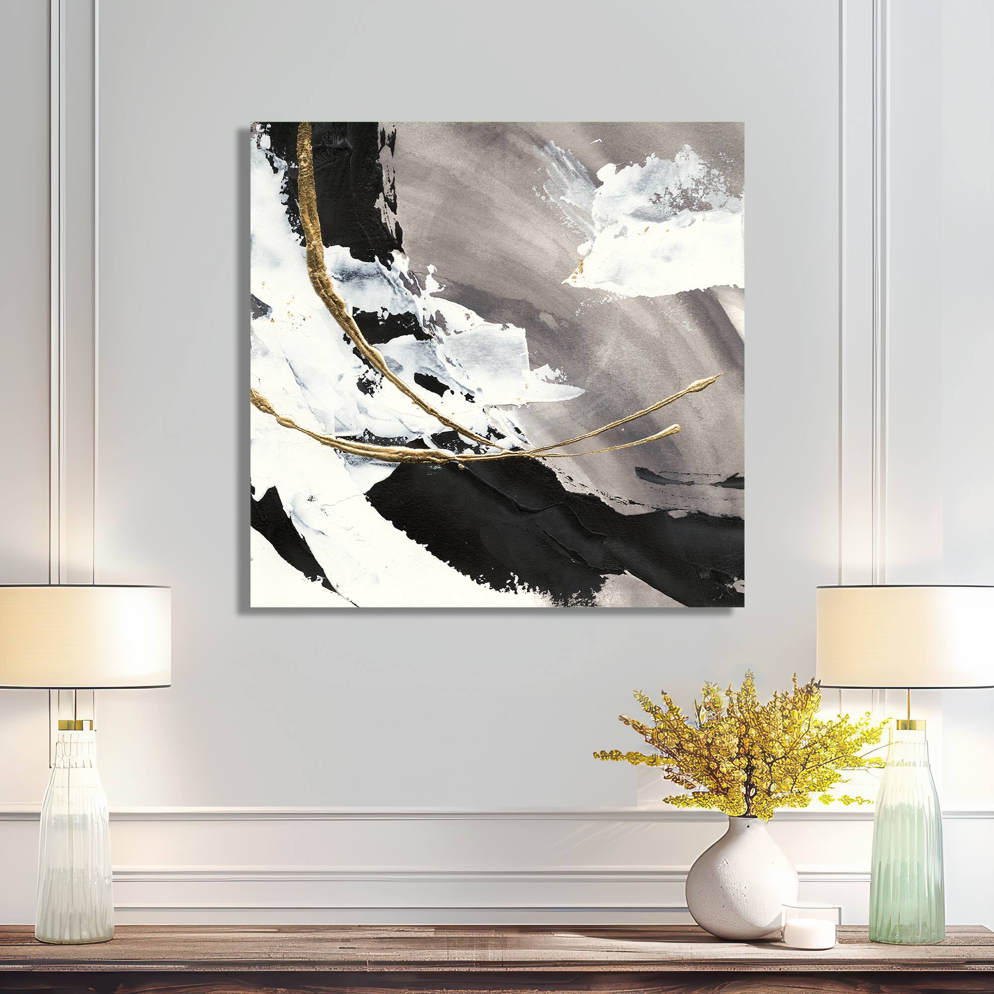 Designart - Glam Painted Arcs II
